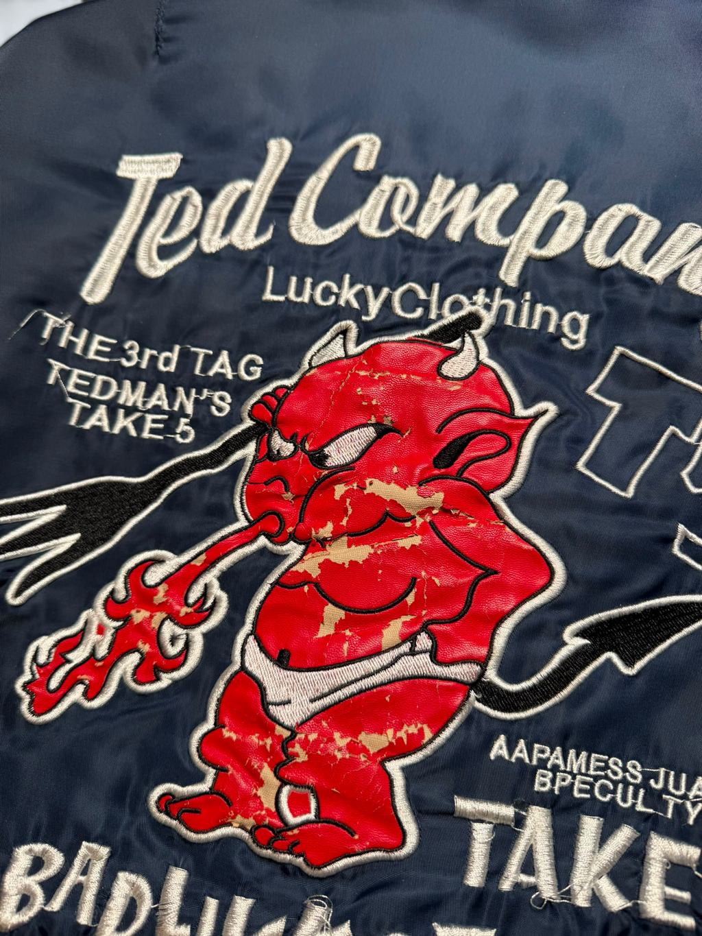 Jacket bomber fly ma-1 Tedman Company Devil’s equipement usaf navy vintage 00’s - M