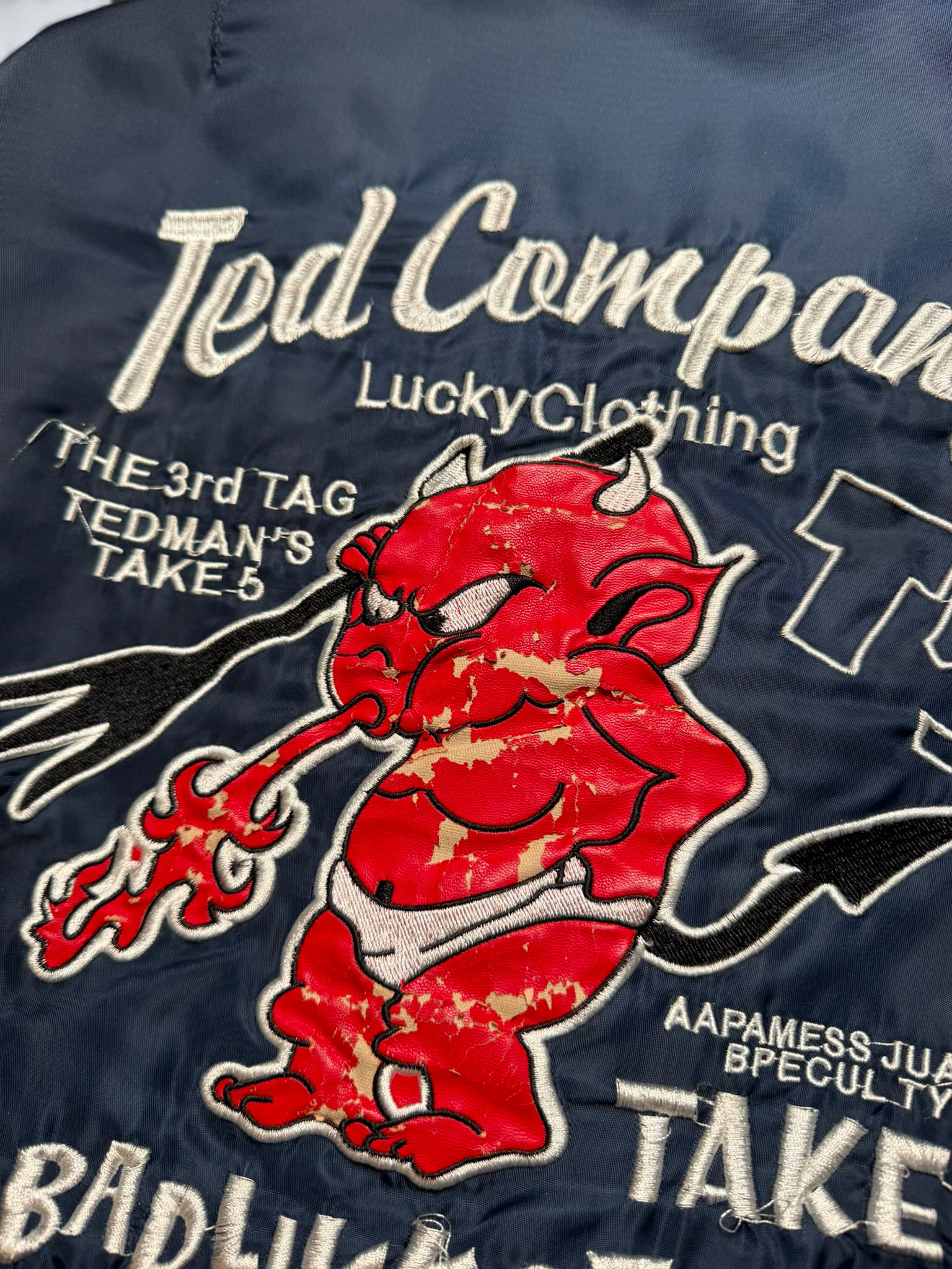 Jacket bomber fly ma-1 Tedman Company Devil’s equipement usaf navy vintage 00’s - M