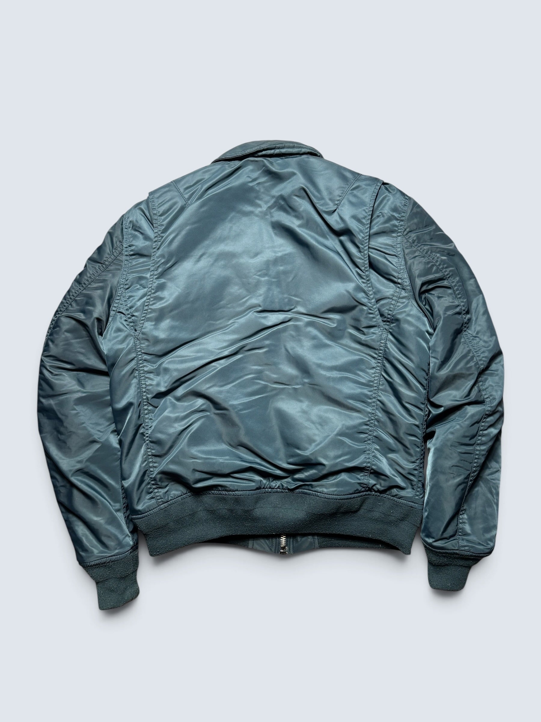 Jackket nylon bomber flight Schott Bros. Inc CWU TYPE-U navy vintage 00's - M