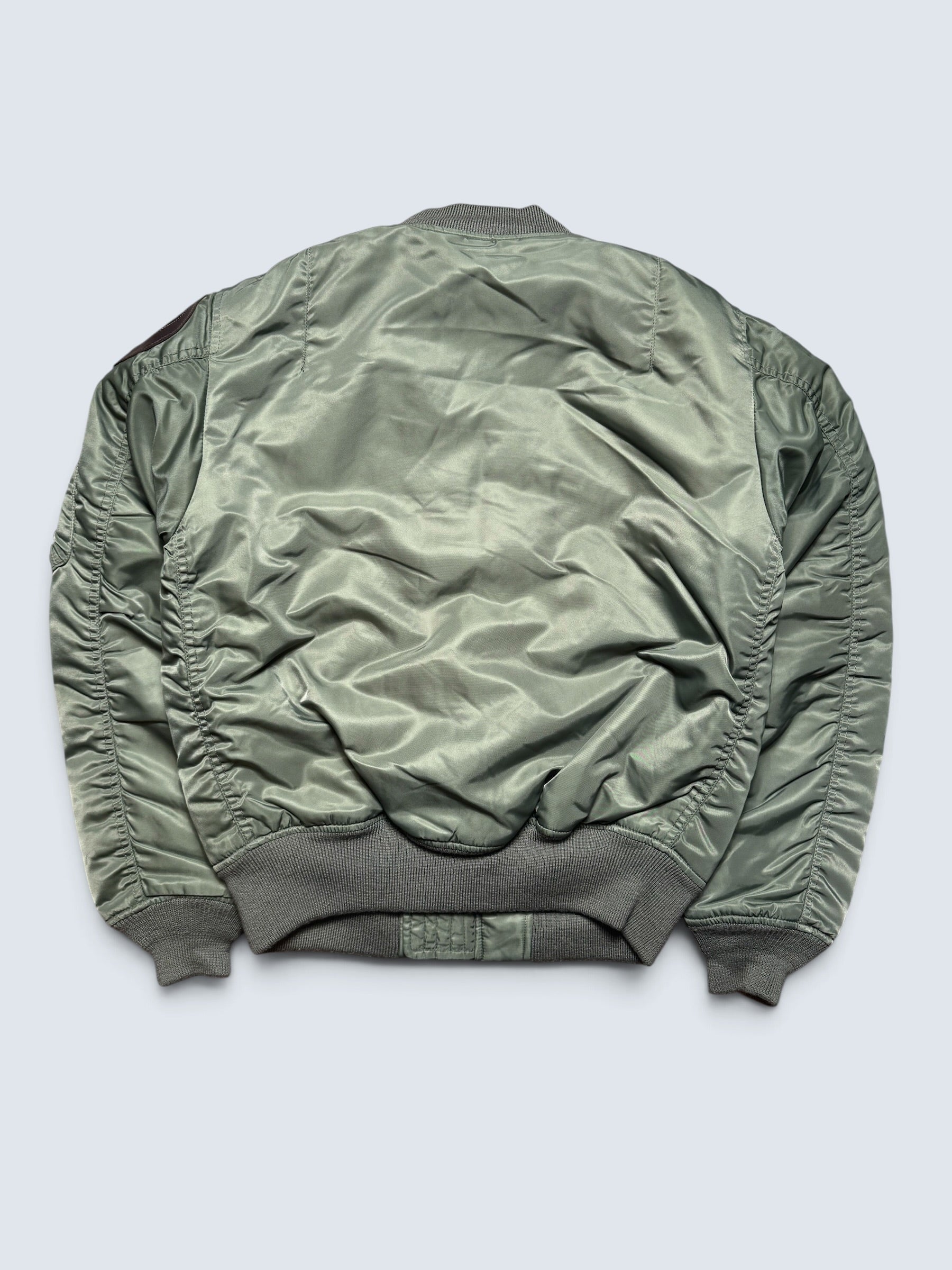 Jacket nylon bomber flight Ma-1 Avirex LTD Japan exclusive full patch bomber squadron 00's - M