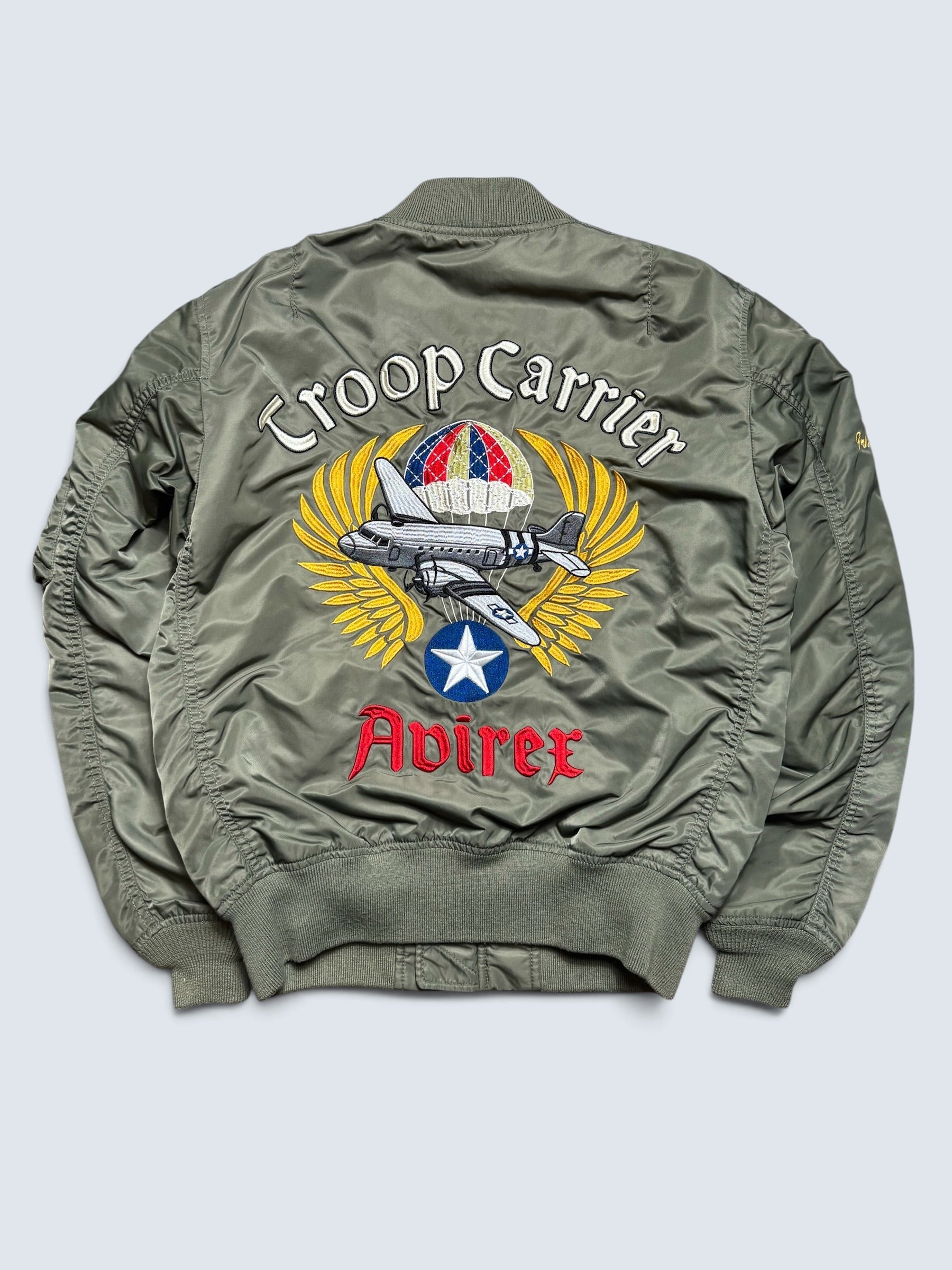 Jacket nylon bomber flight Ma-1 Avirex LTD Japan exclusive Troop Carrier C-47 Skytrain 00's - M