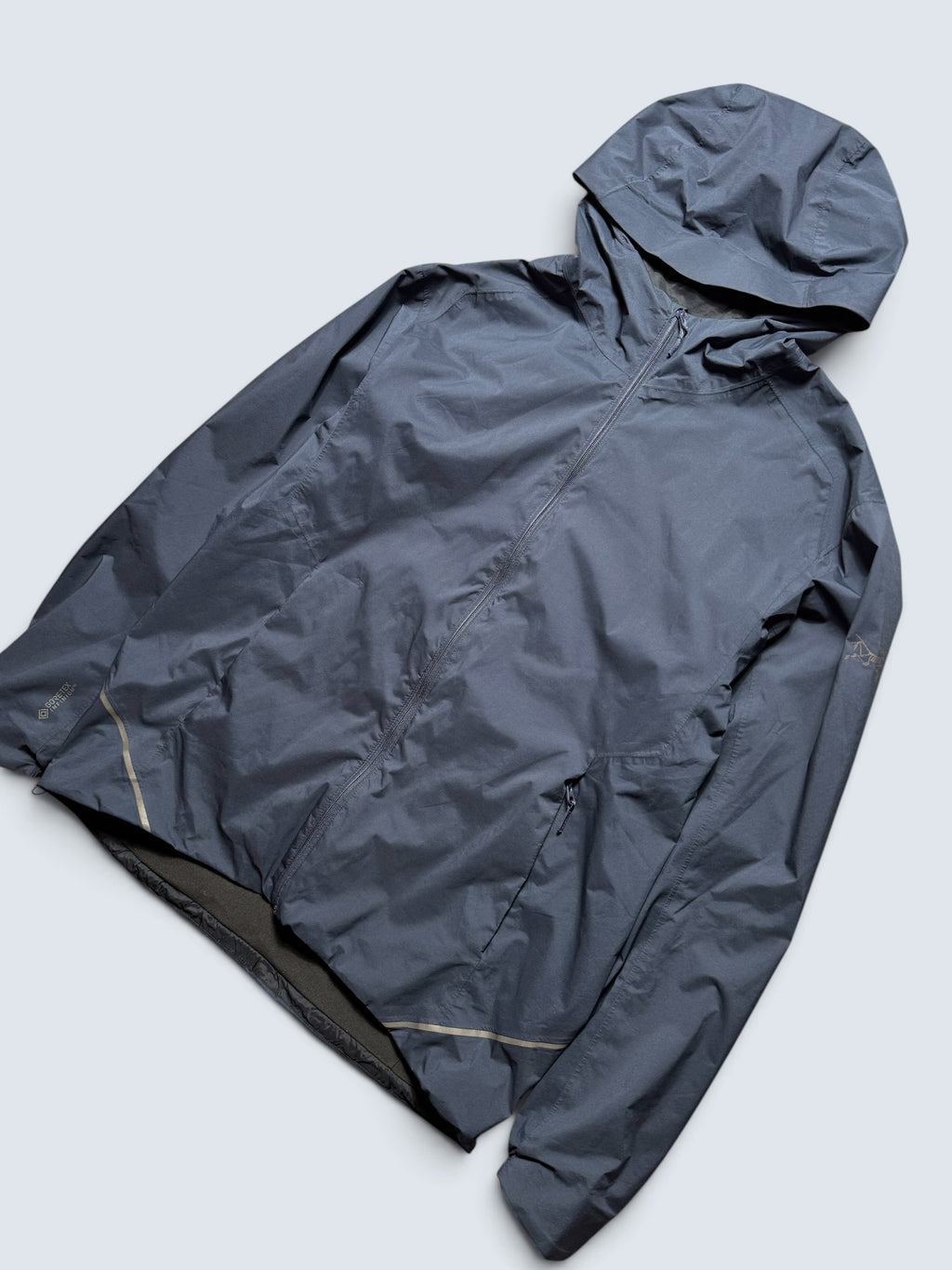 Jacket imperméable Goretex Arc’teryx Solano Hoody marine - L