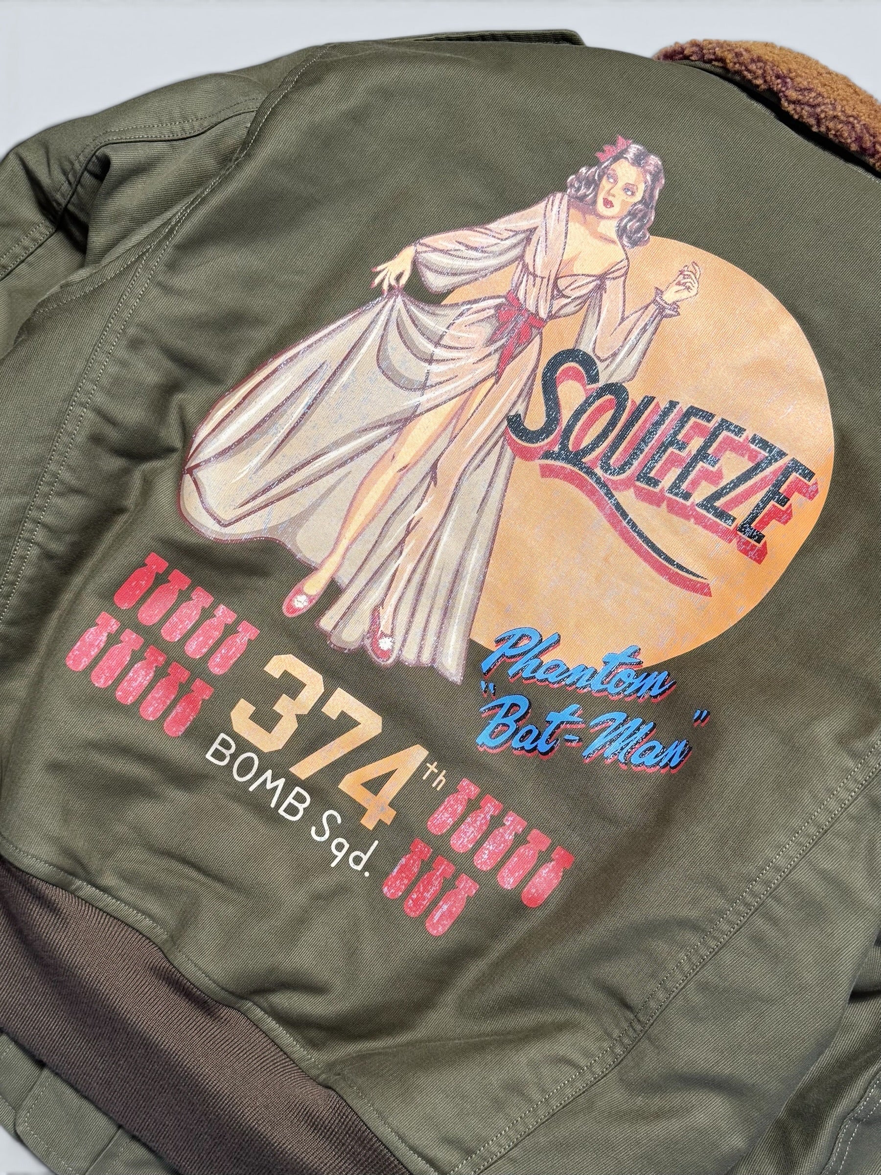 Jacket bomber flight coton B-10 Toys McCoy Japan usaf Phantom Bat-man Tmj2213 2022’s - 40 (M)
