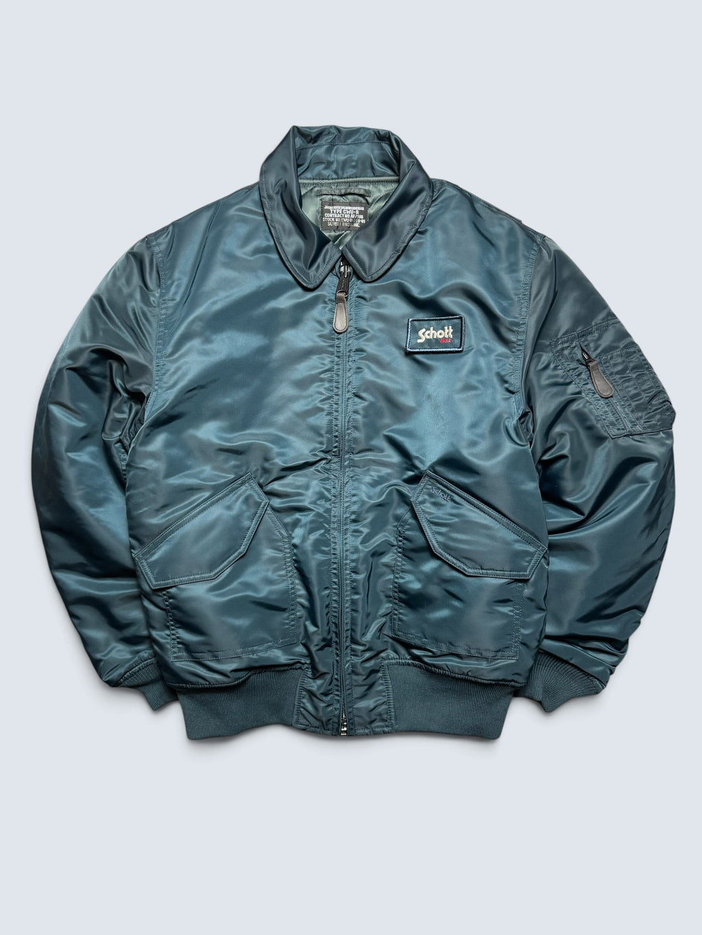 Jacket bomber fly Schott Bros nyc CWU-R/45P usaf navy vintage 90’s - M/L
