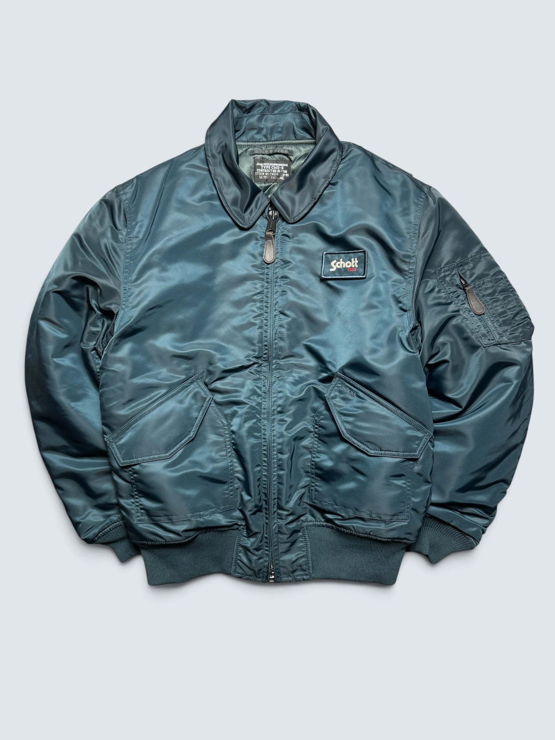 Jacket bomber fly Schott Bros nyc CWU-R/45P usaf navy vintage 90’s - M/L