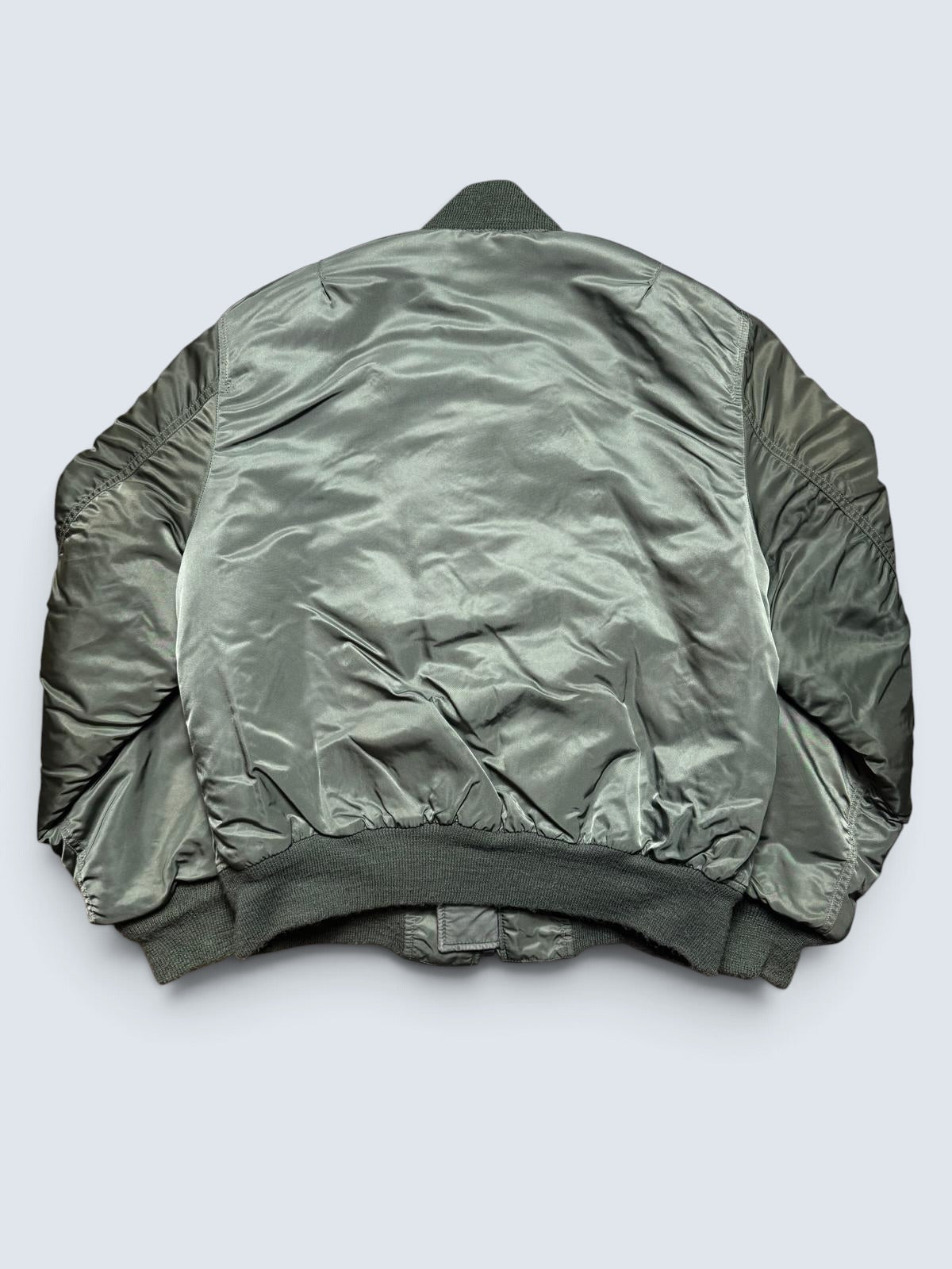 Jacket nylon bomber Ma-1 Golden Fleece made in USA sage green original 1979 - 40 (M)