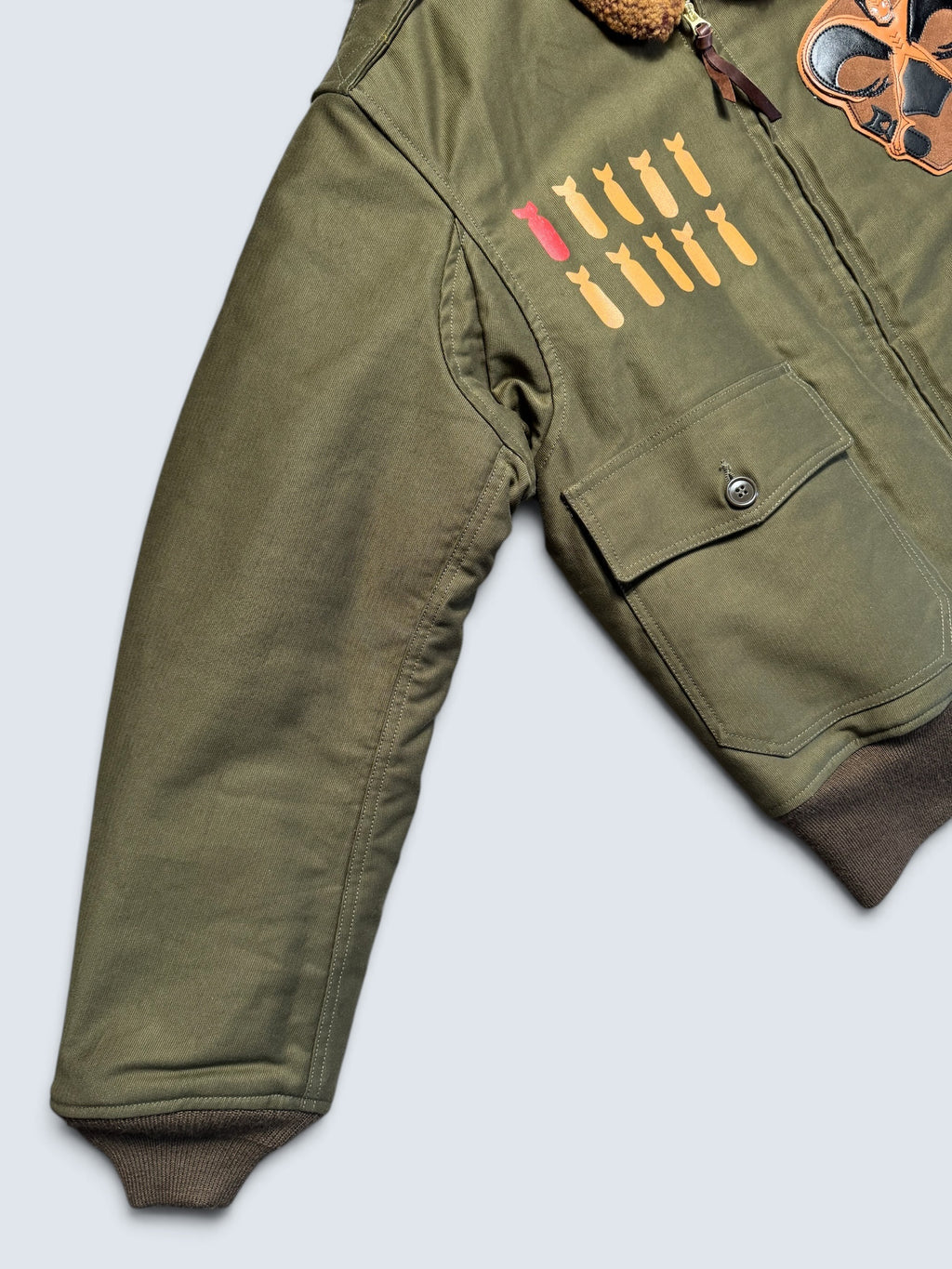 Jacket bomber flight coton B-10 Toys McCoy Japan usaf Phantom Bat-man Tmj2213 2022’s - 42 (L)