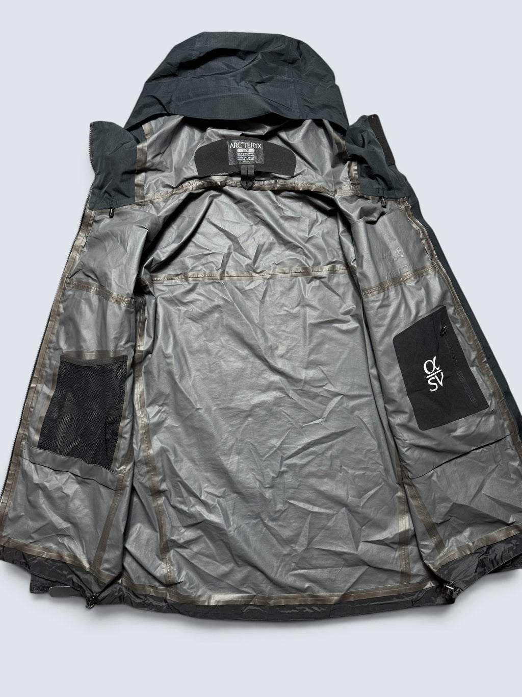 Jacket imperméable Goretex Arc'teryx Alpha SV black vintage - L