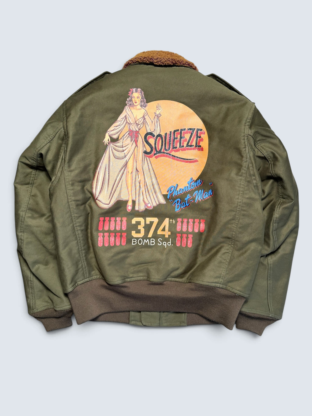 Jacket bomber flight coton B-10 Toys McCoy Japan usaf Phantom Bat-man Tmj2213 2022’s - 40 (M)