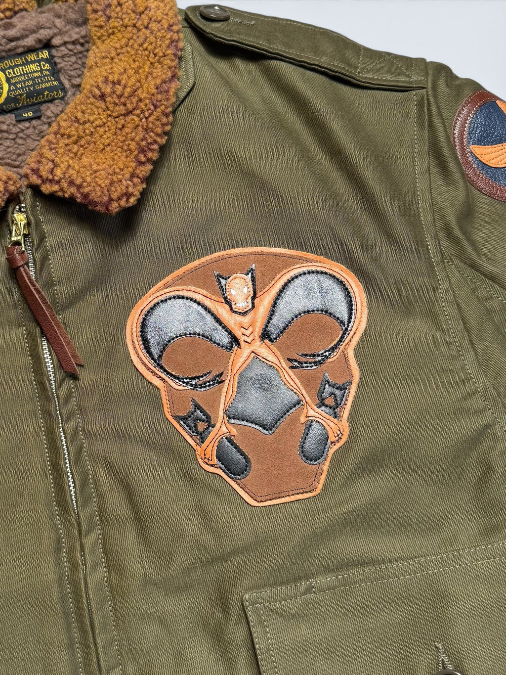 Jacket bomber flight coton B-10 Toys McCoy Japan usaf Phantom Bat-man Tmj2213 2022’s - 40 (M)