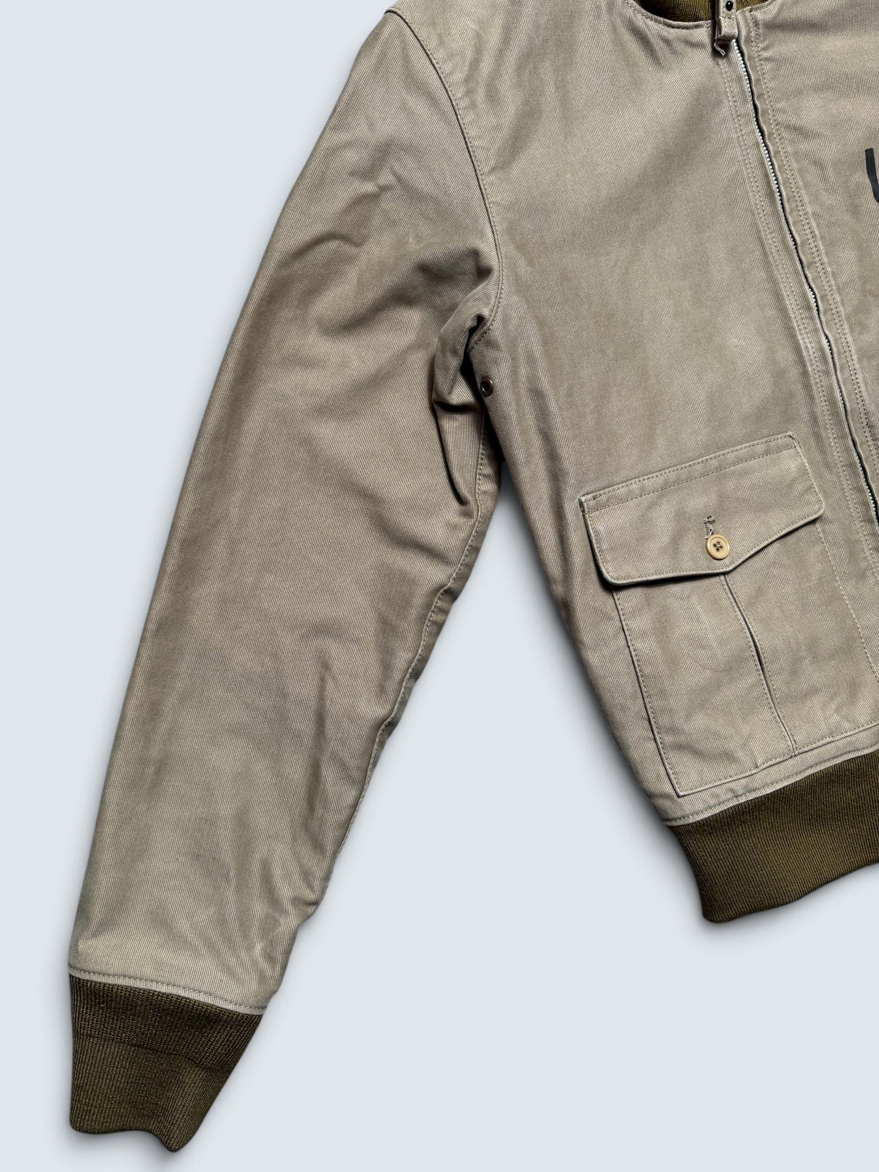 Jacket cotton Twill deck USN 37J1 The Real McCoy’s Japan Tan beige 2010’s - 36 (S)