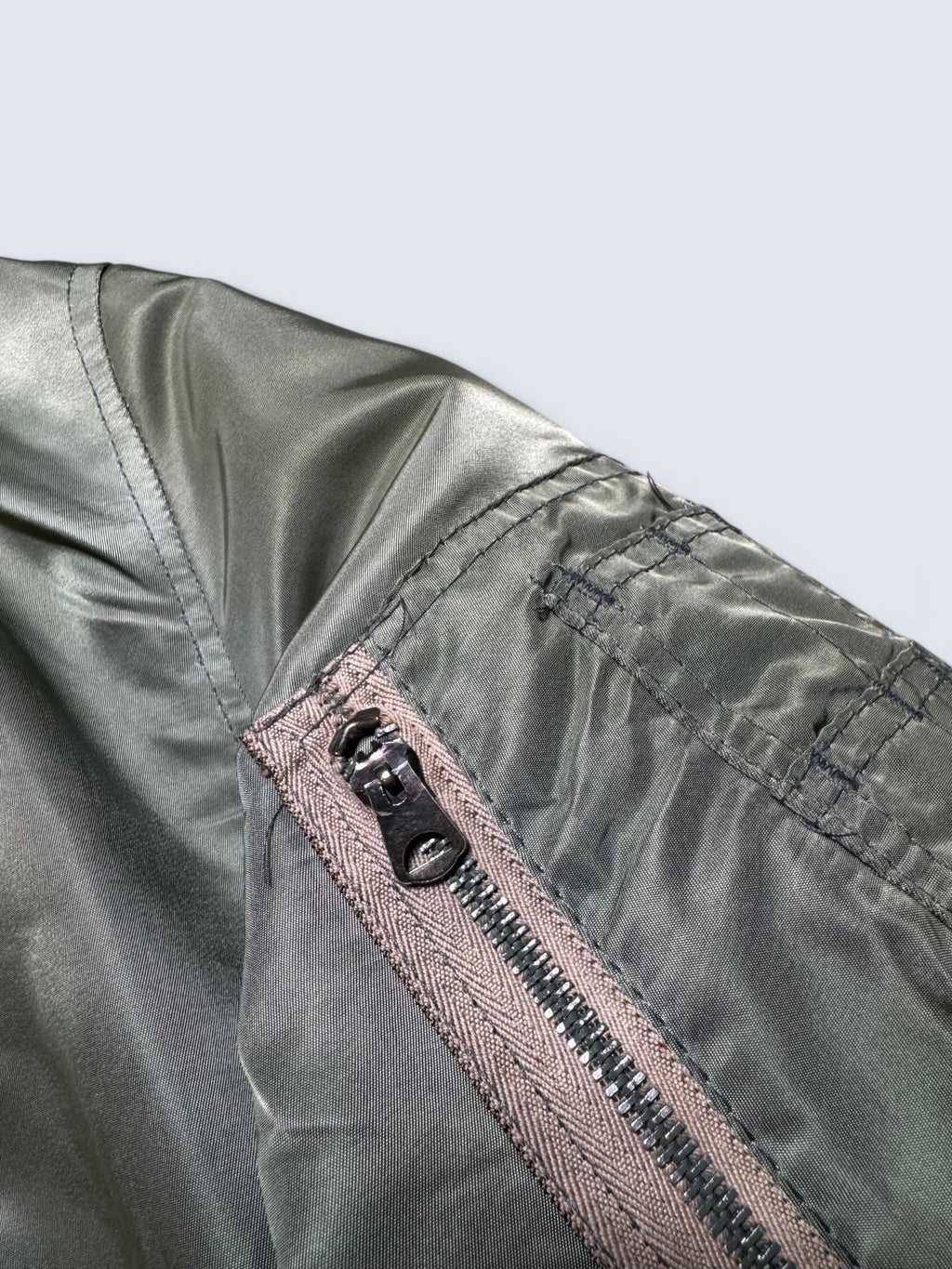 Jacket nylon bomber Ma-1 Avirex LTD made in USA usaf sage green 80’s - XL