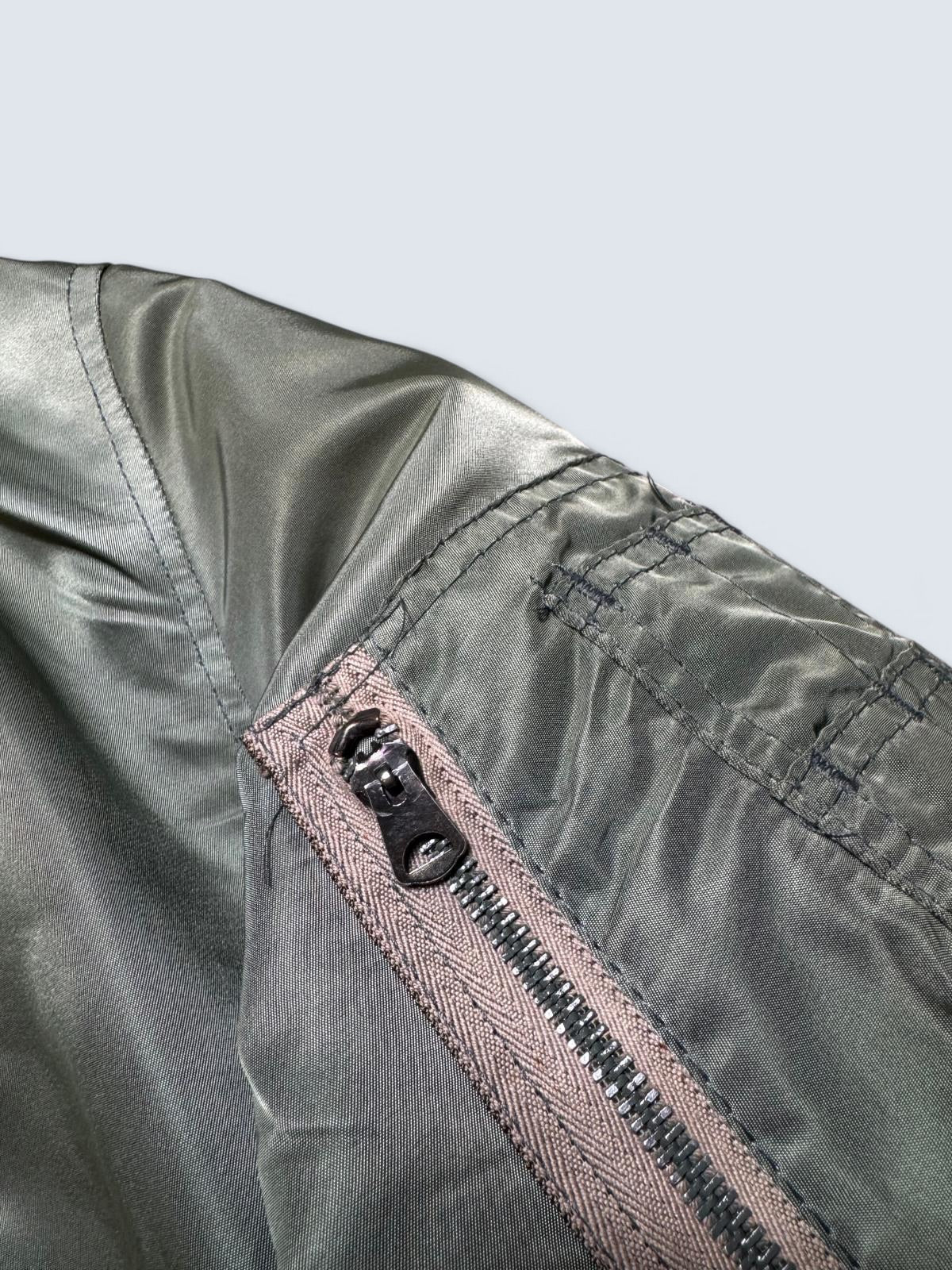 Jacket nylon bomber Ma-1 Avirex LTD made in USA usaf sage green 80’s - XL