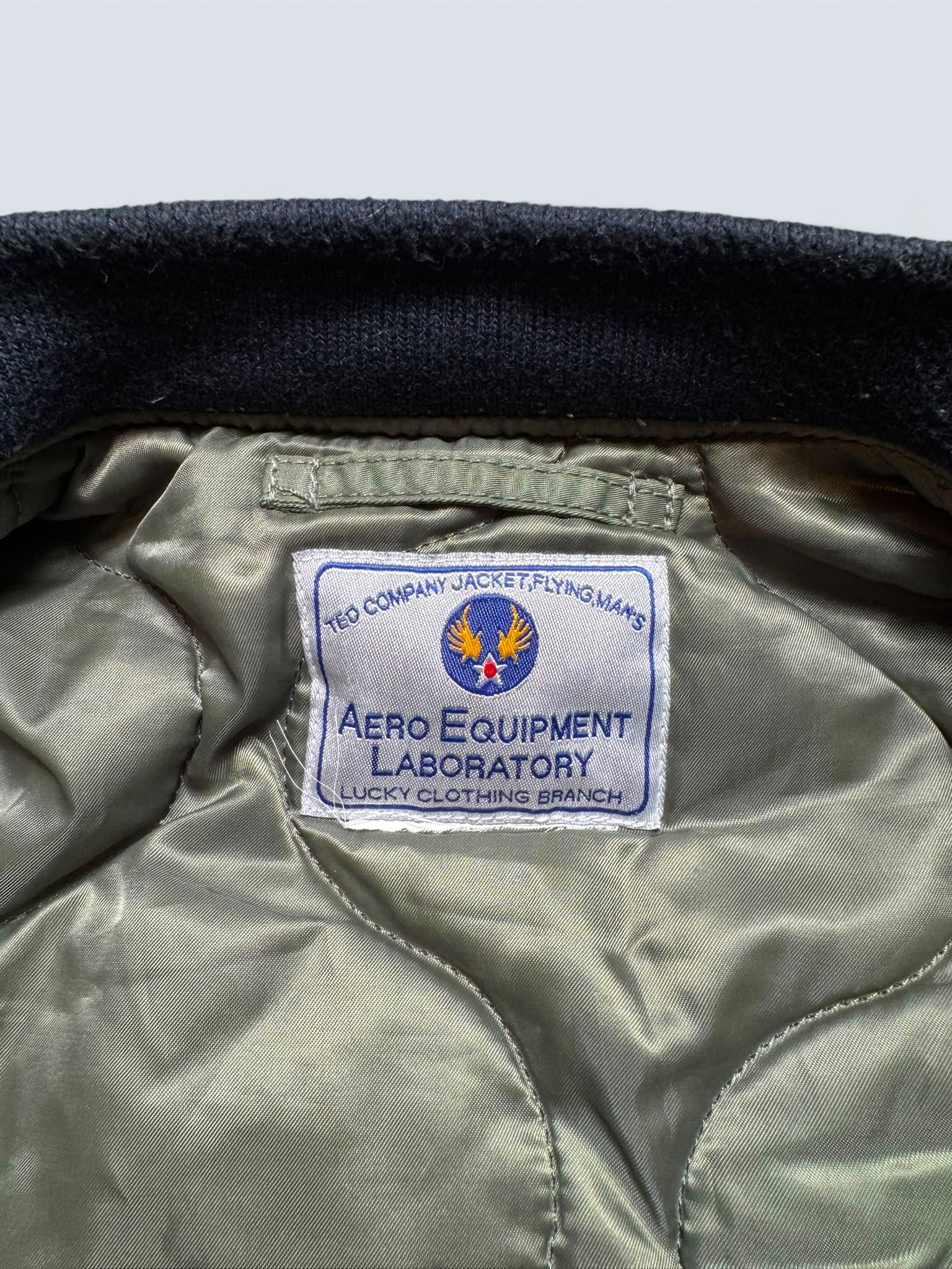 Jacket bomber fly ma-1 Tedman Company Devil’s equipement usaf kaki vintage 00’s - M
