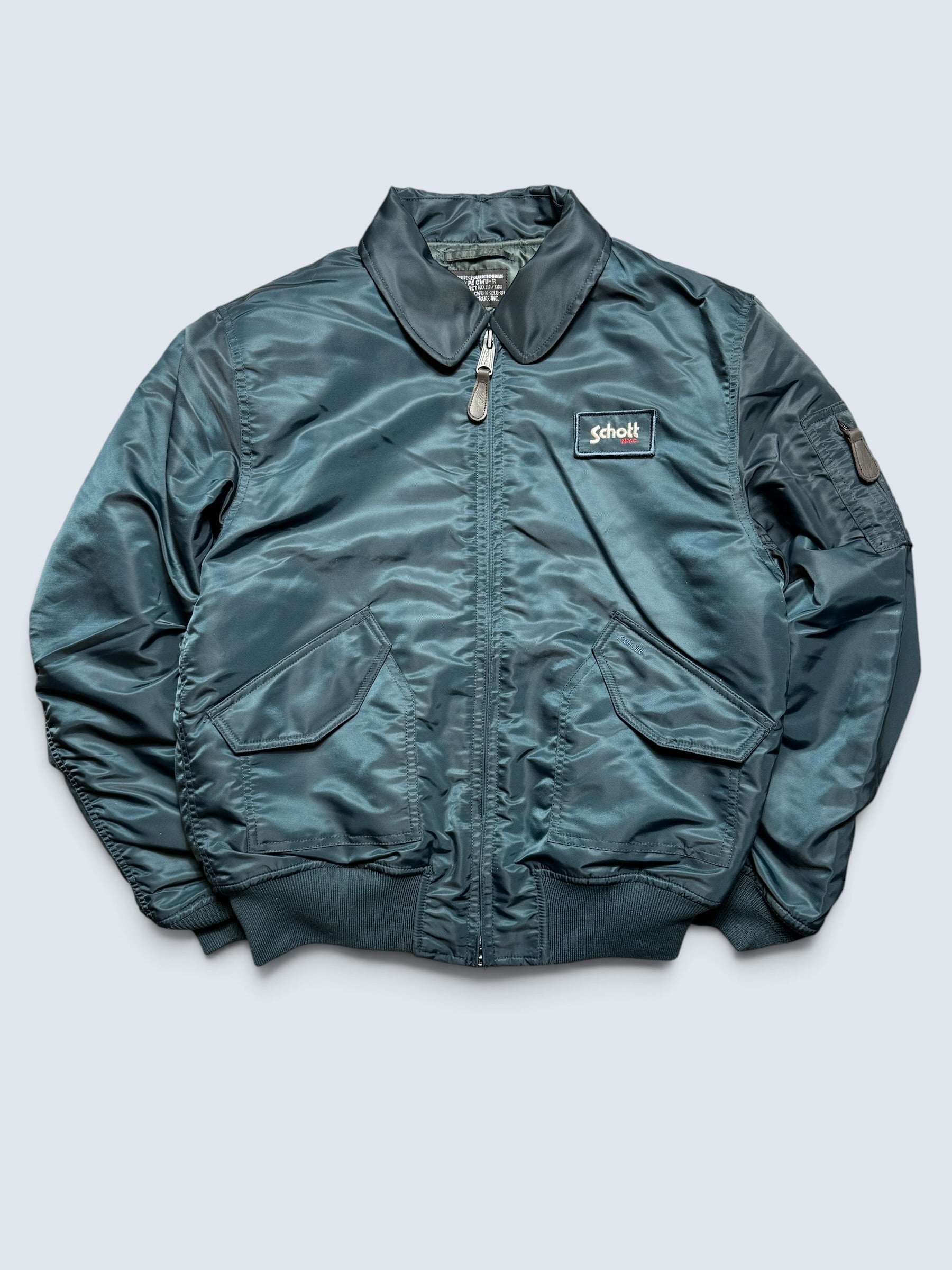 Jacket bomber fly Schott Bros nyc CWU-R/45P usaf navy vintage 90’s - M/L