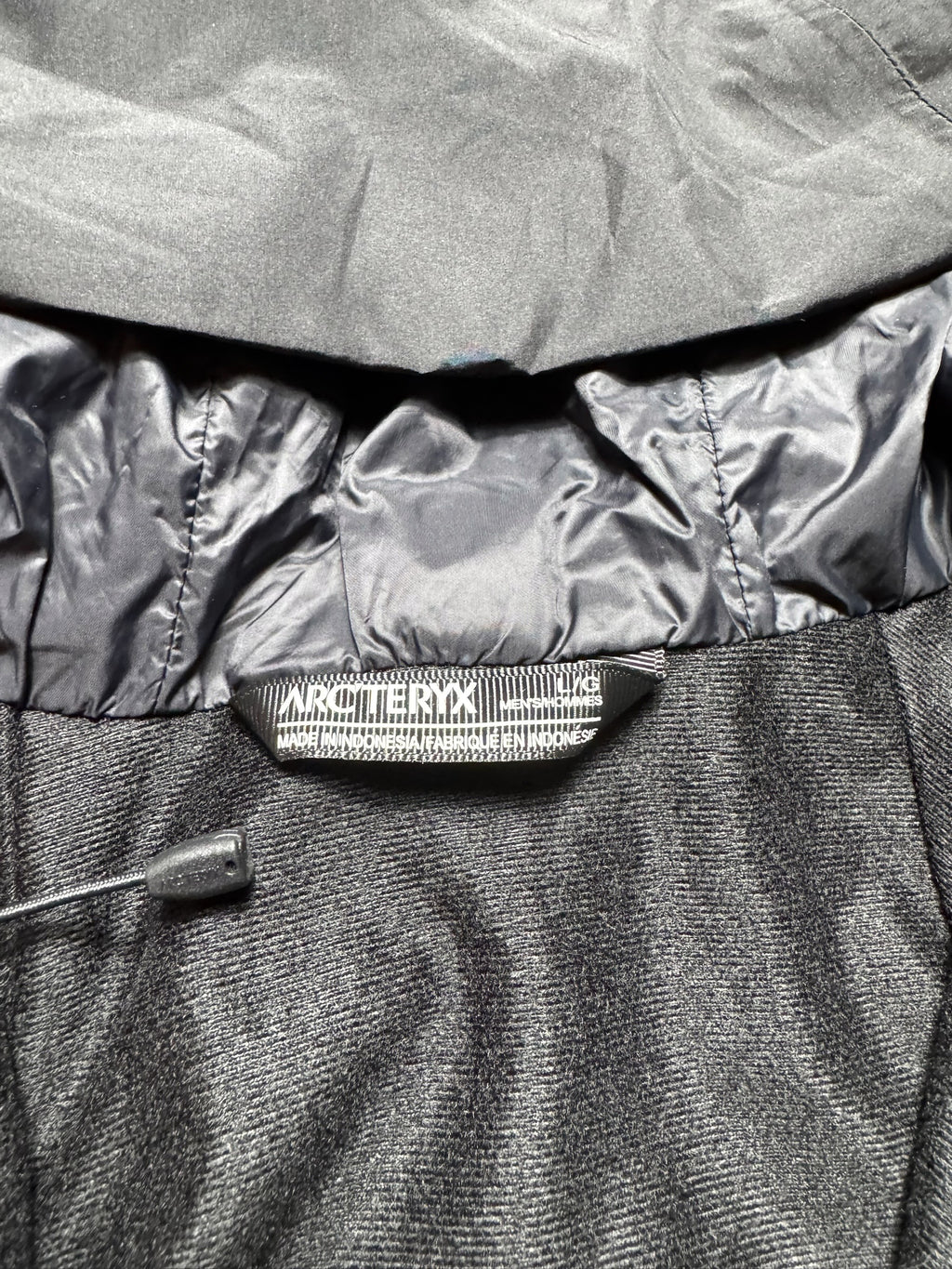 Jacket imperméable Goretex Arc’teryx Solano Hoody black - L
