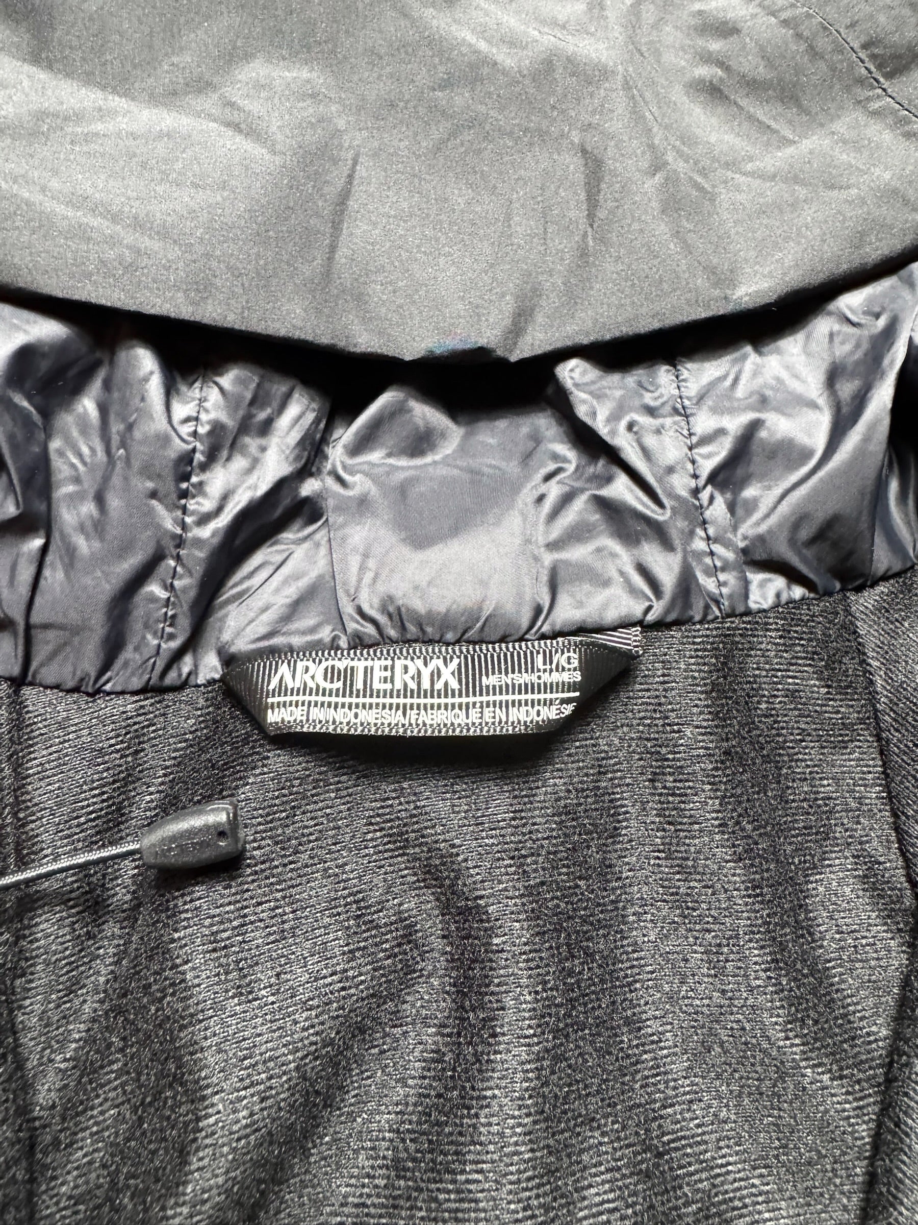Jacket imperméable Goretex Arc’teryx Solano Hoody black - L