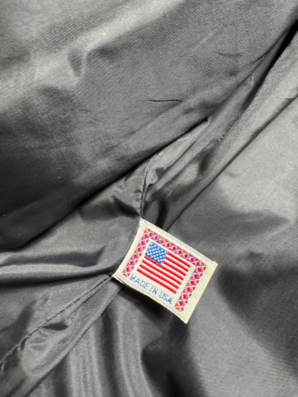 Jacket cuir bomber flight pilot Golden Bear G-1 made in USA black 80’s - 42 (XL)