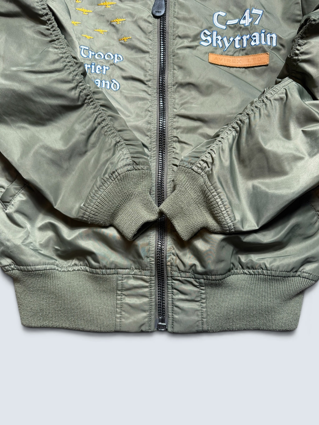 Jacket nylon bomber flight Ma-1 Avirex LTD Japan exclusive Troop Carrier C-47 Skytrain 00's - M
