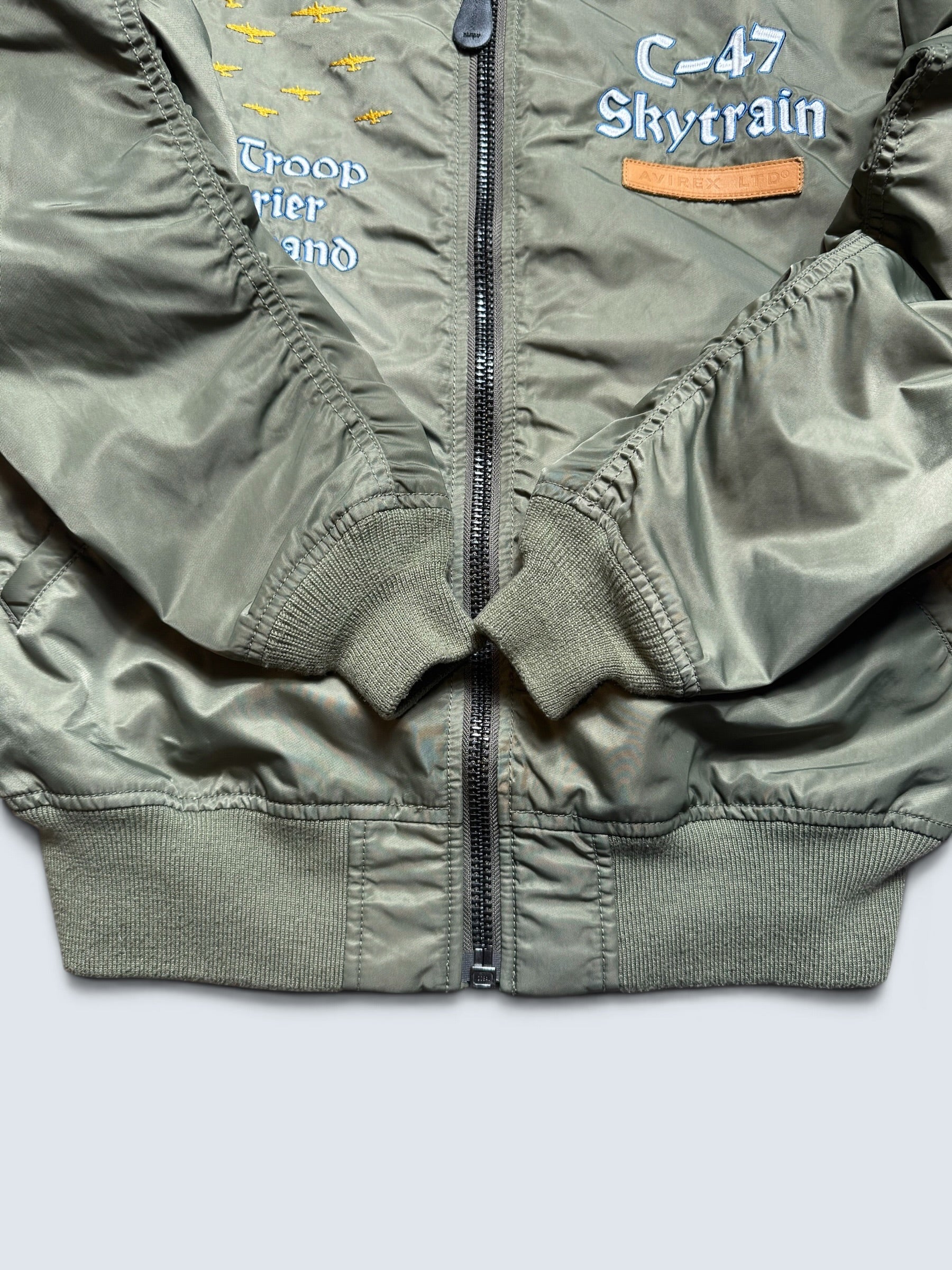 Jacket nylon bomber flight Ma-1 Avirex LTD Japan exclusive Troop Carrier C-47 Skytrain 00's - M