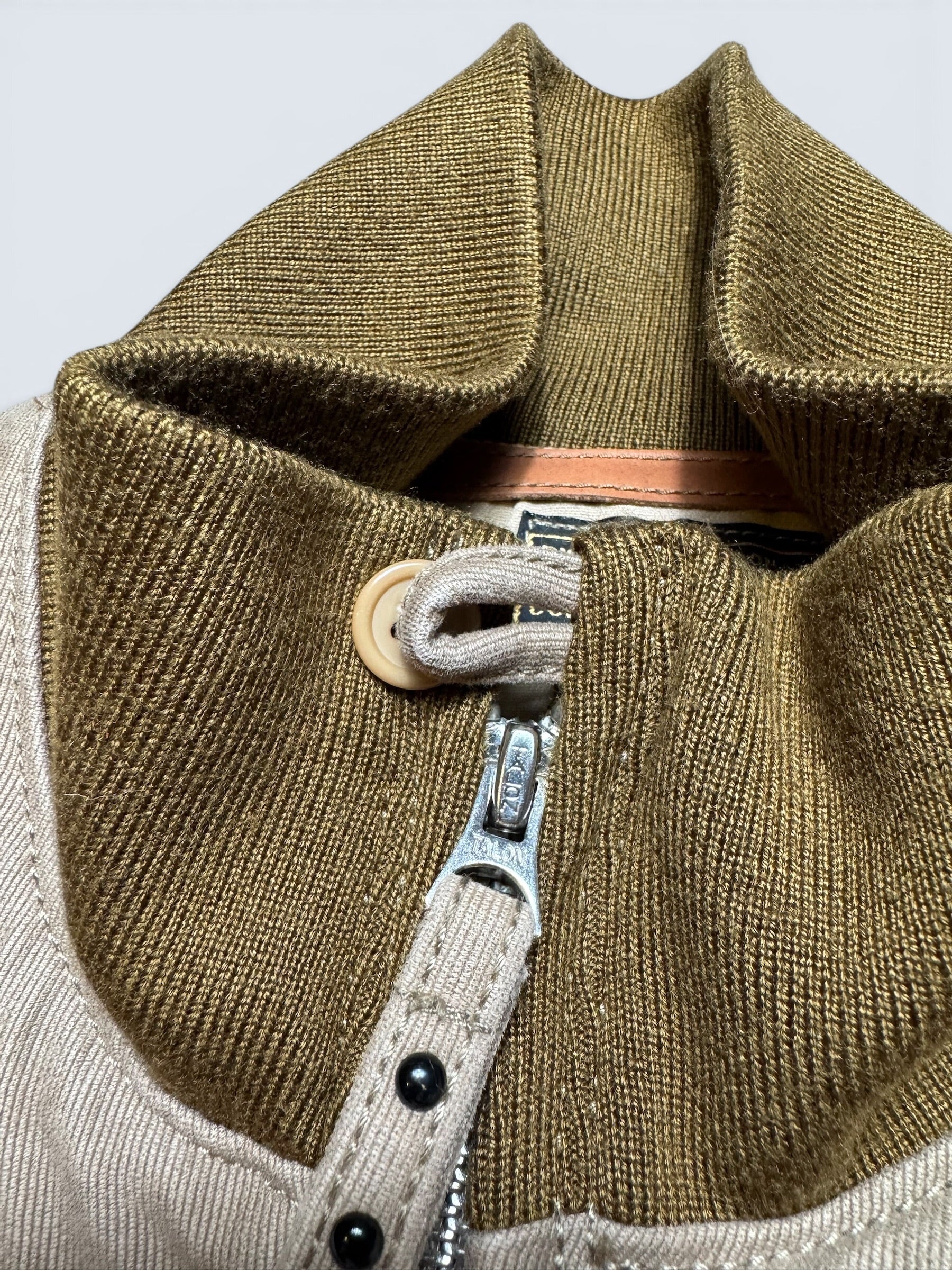 Jacket cotton Twill deck USN 37J1 The Real McCoy’s Japan Tan beige 2010’s - 36 (S)