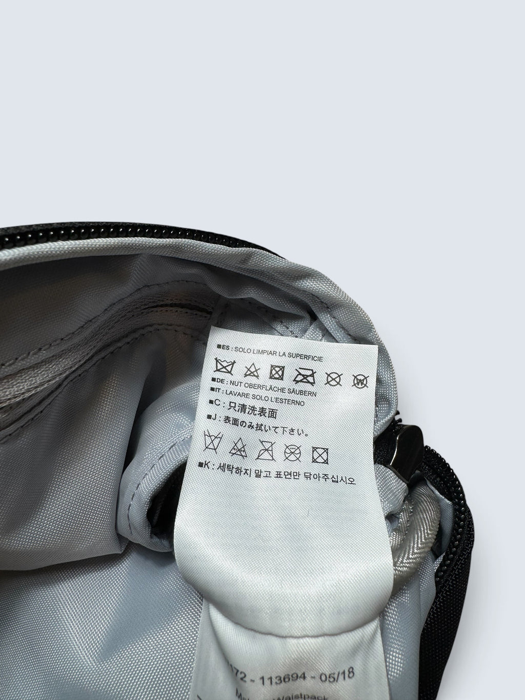 Sling bag/sacoche Arc'teryx Maka 2 Waistpack noir embroidery logo