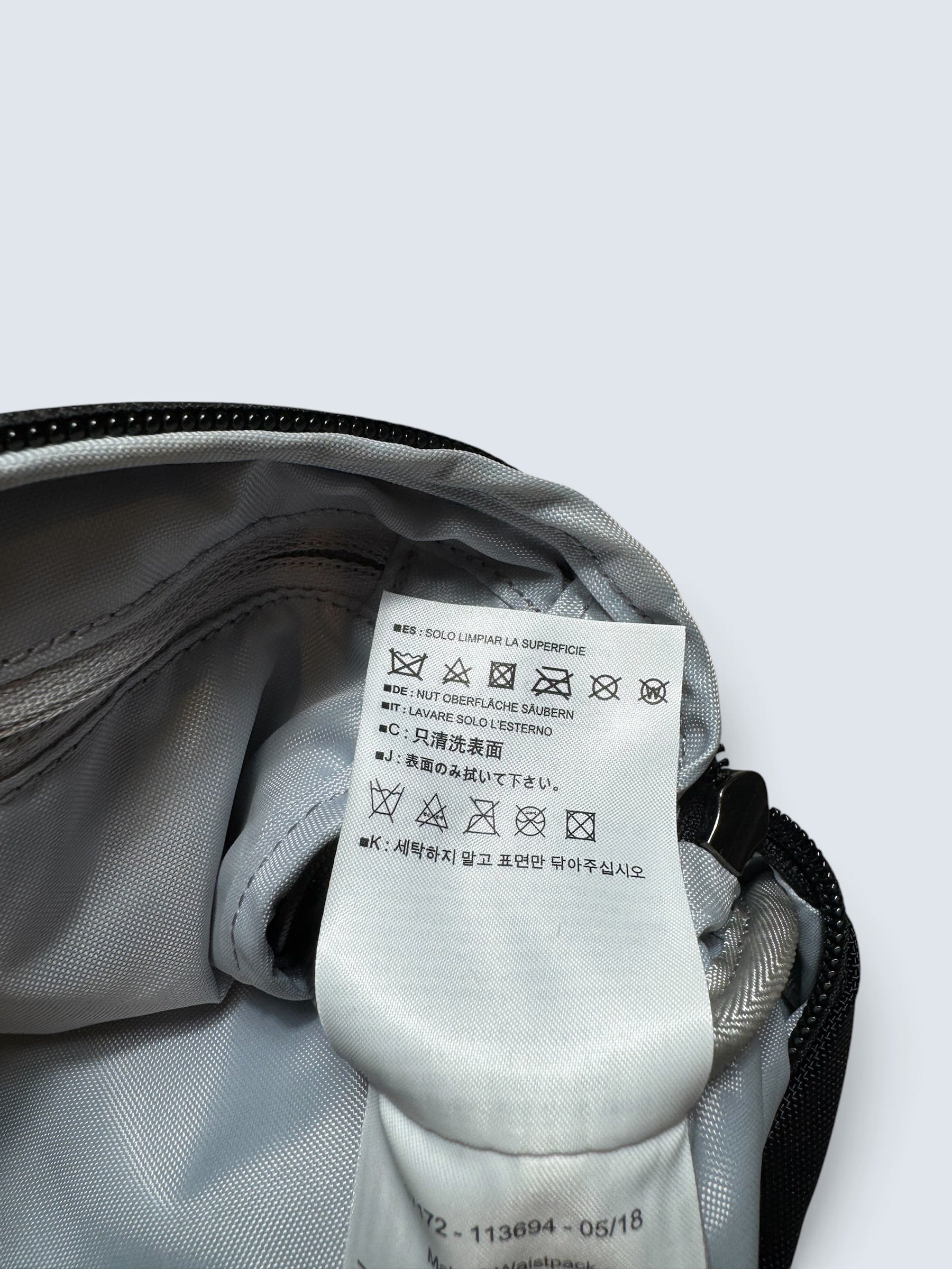 Sling bag/sacoche Arc'teryx Maka 2 Waistpack noir embroidery logo
