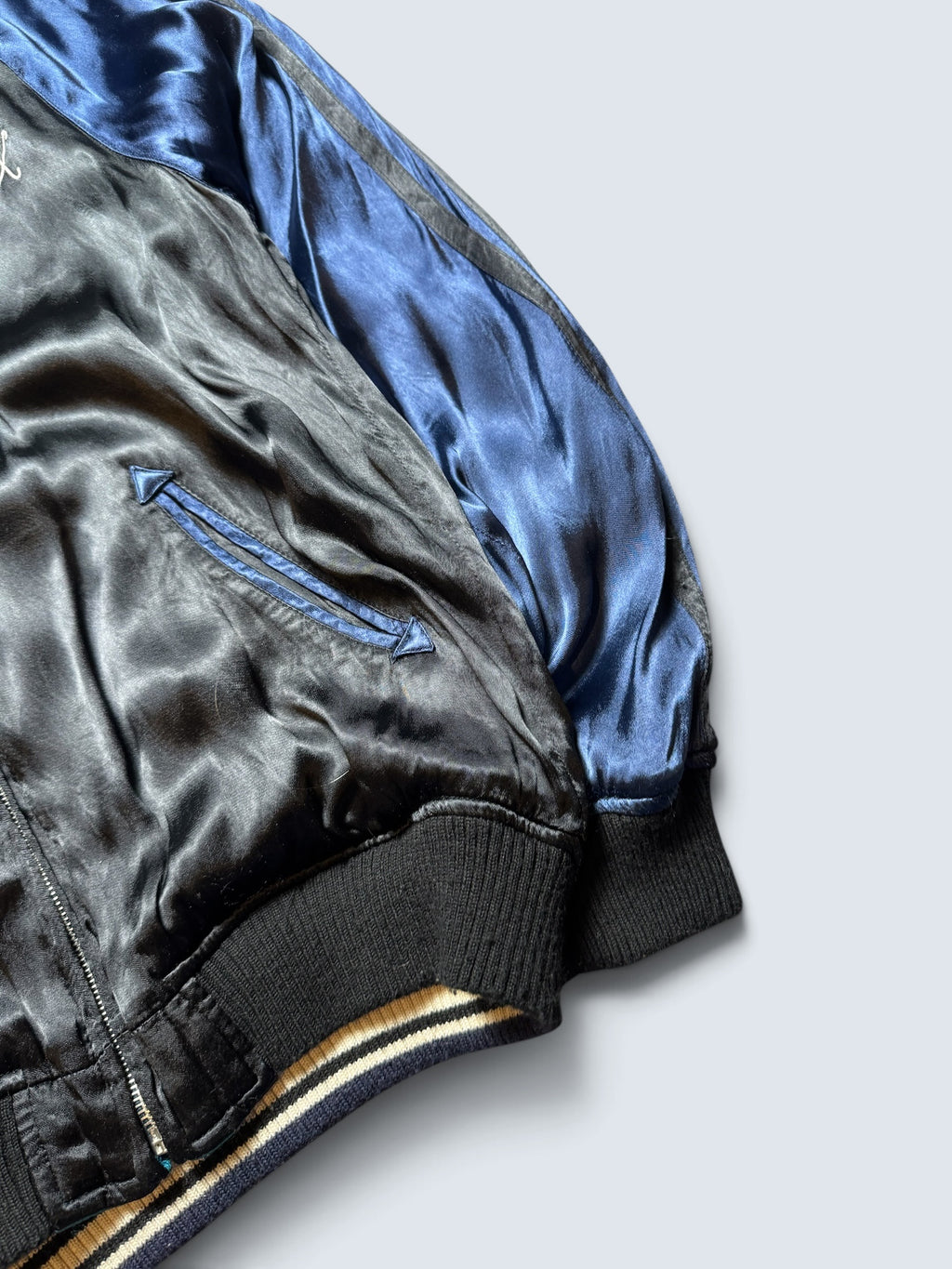 Jacket reversible Sukajan souvenir Avirex LTD embroidery Japan exclusive vintage 00's - XL