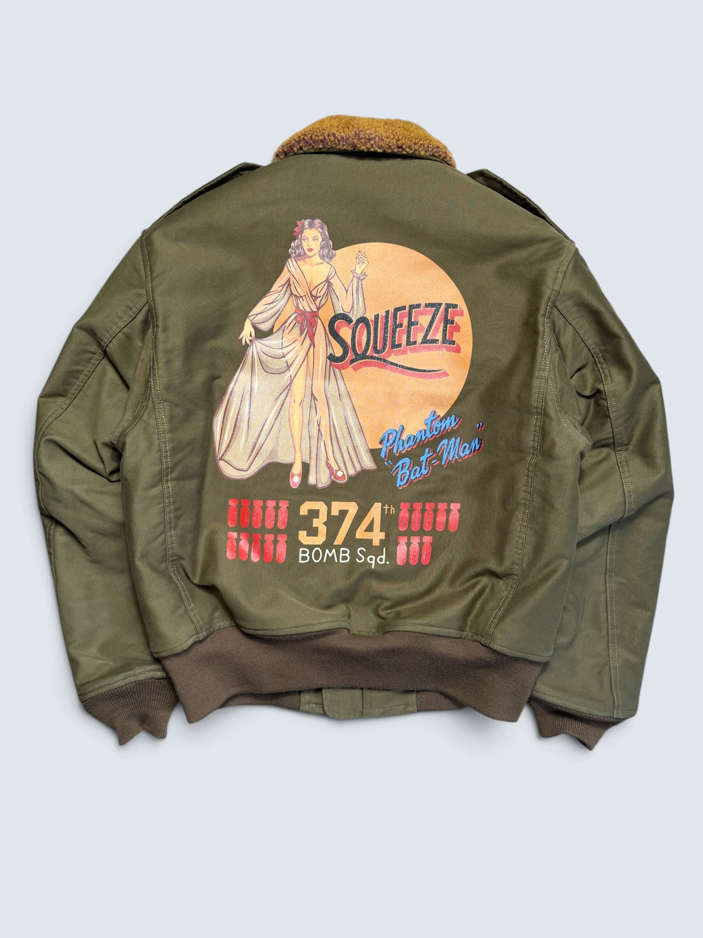 Jacket bomber flight coton B-10 Toys McCoy Japan usaf Phantom Bat-man Tmj2213 2022’s - 40 (M)