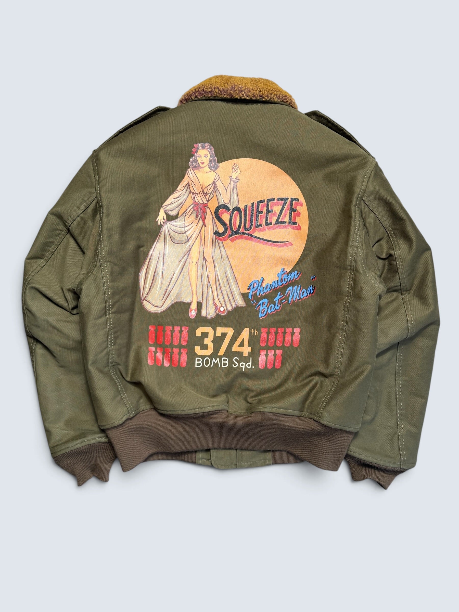 Jacket bomber flight coton B-10 Toys McCoy Japan usaf Phantom Bat-man Tmj2213 2022’s - 40 (M)