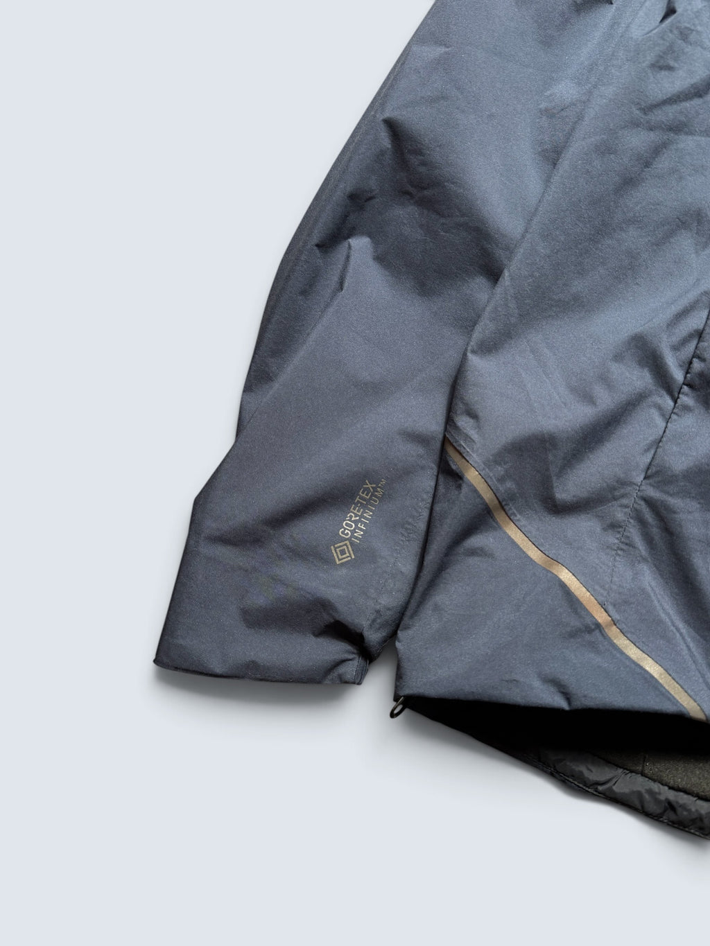 Jacket imperméable Goretex Arc’teryx Solano Hoody marine - L