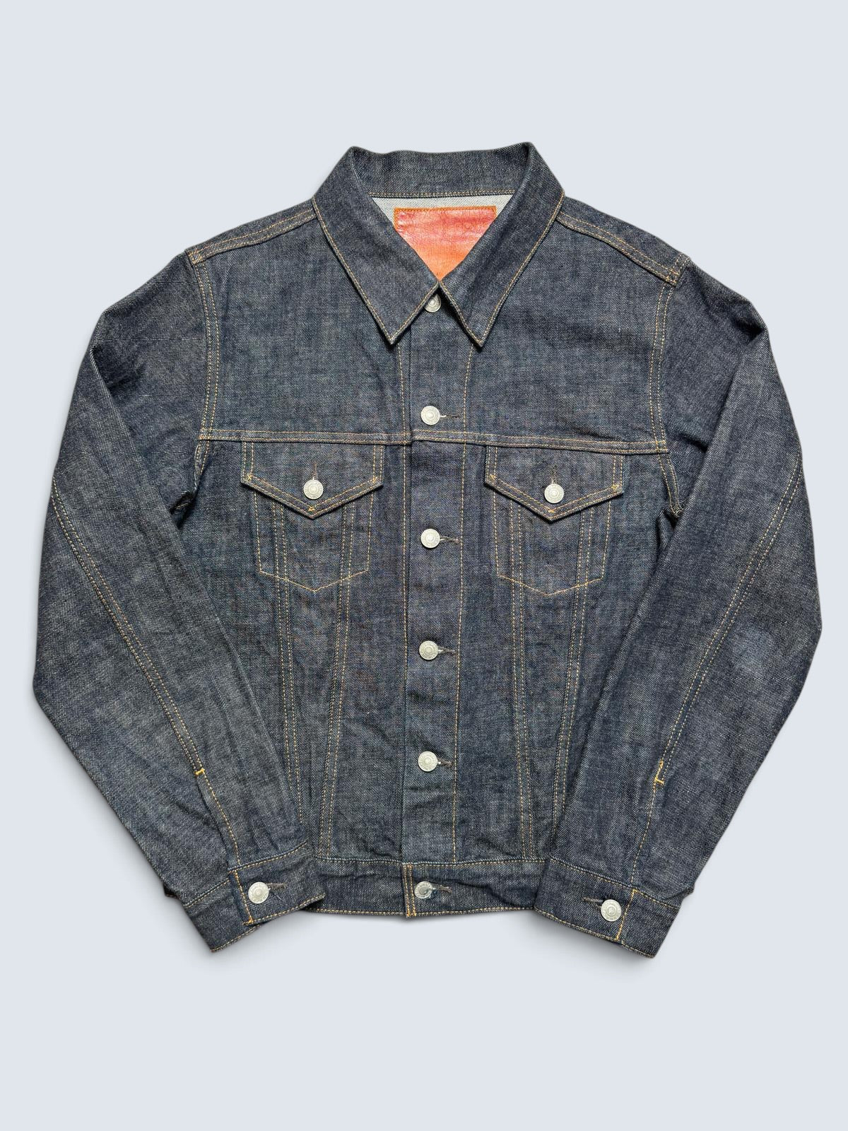 Jacket denim selvedge The Real McCoy’s Type III Lot 004J Japan marine 2010’s - 36 (S)