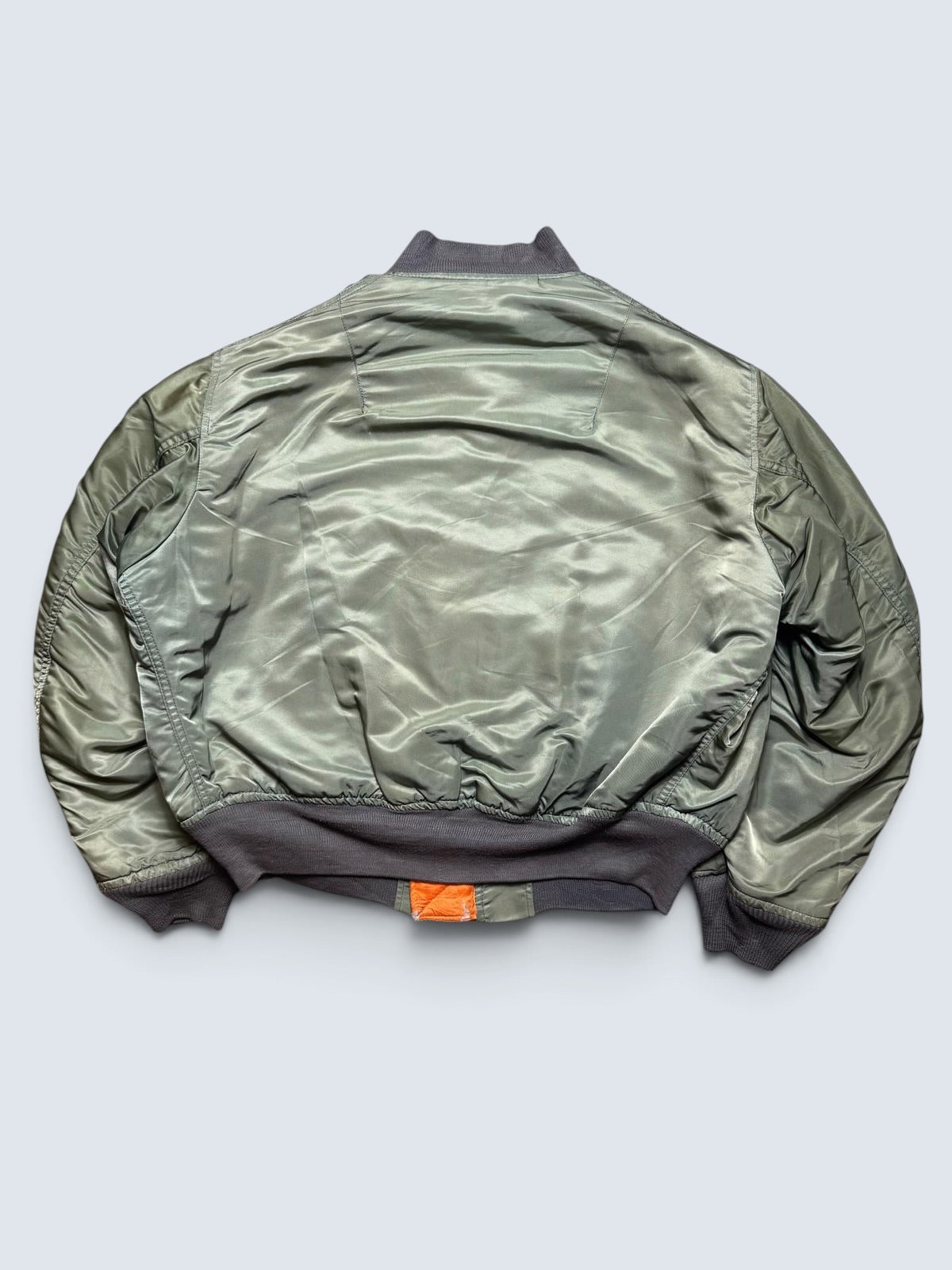 Jacket nylon bomber Ma-1 Avirex LTD made in USA usaf sage green 80’s - XL