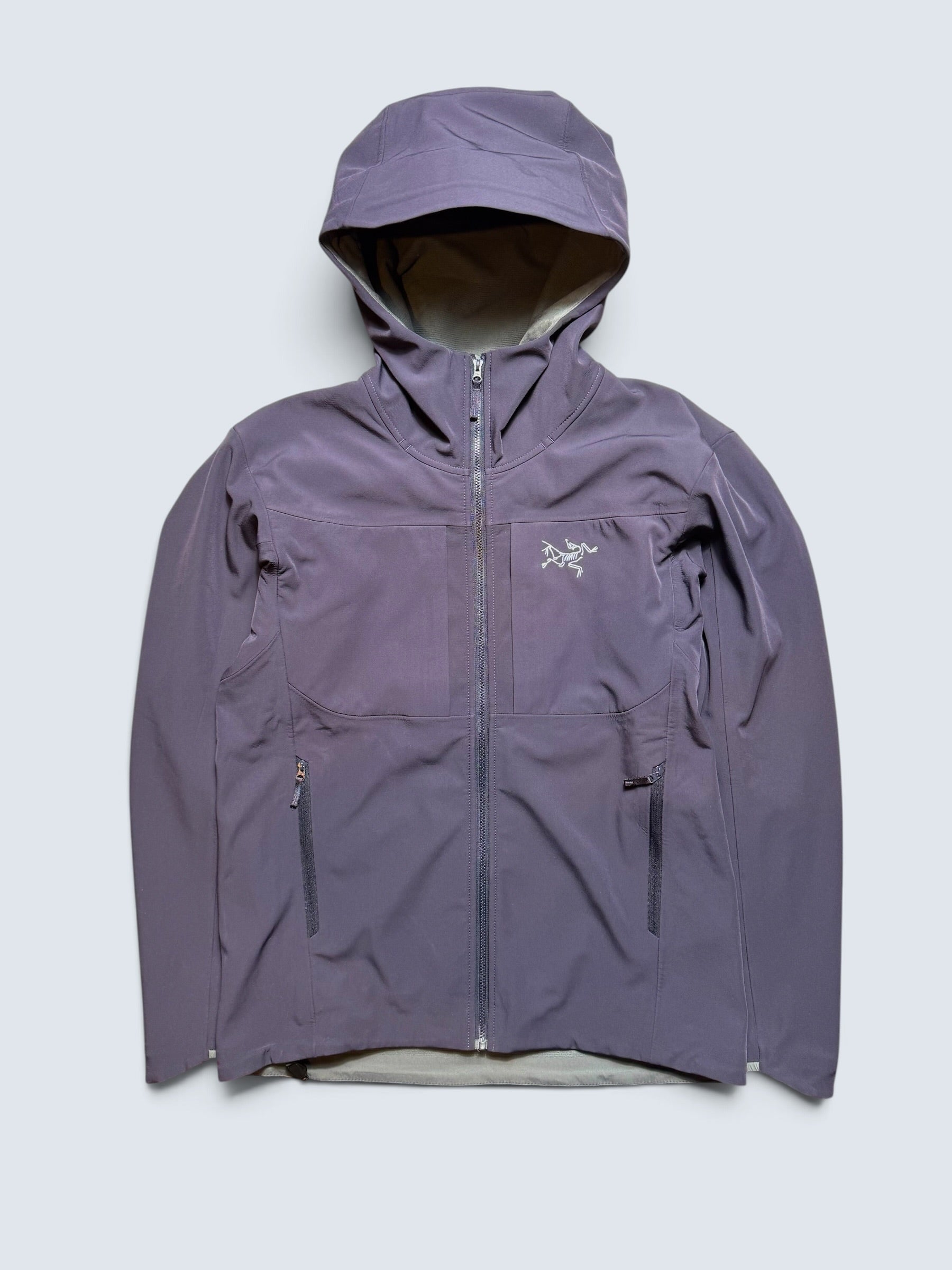 Jacket polaire imperméable Arc’teryx Gamma MX Hoody logo brodé marine/purple 2023 - S