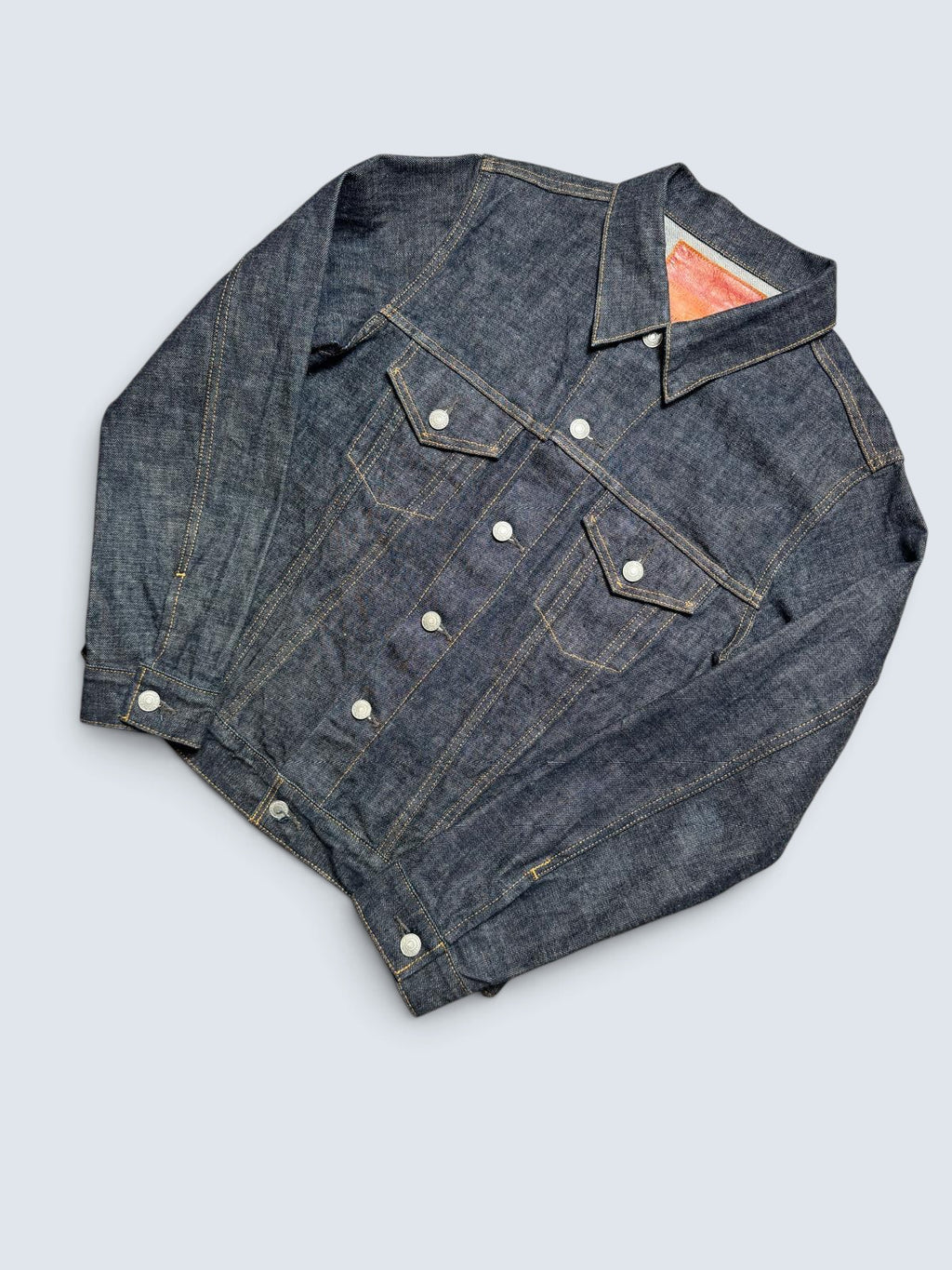 Jacket denim selvedge The Real McCoy’s Type III Lot 004J Japan marine 2010’s - 36 (S)