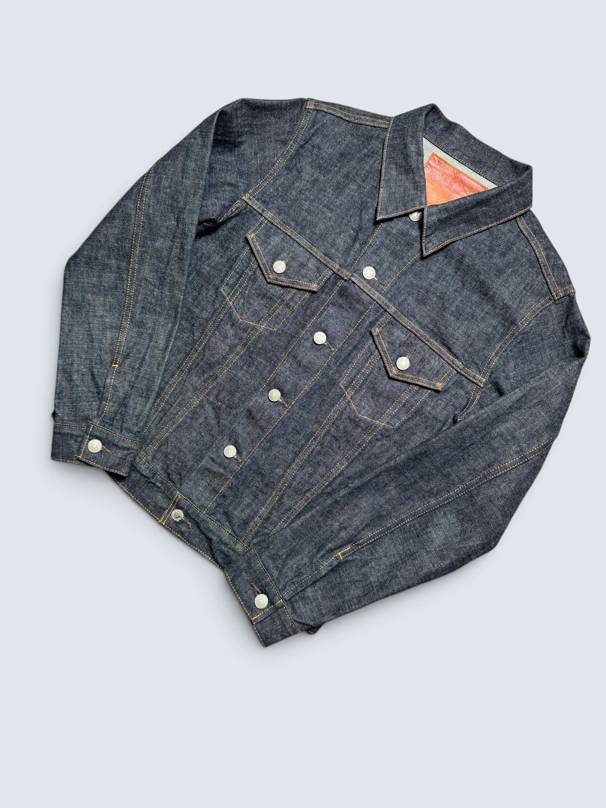 Jacket denim selvedge The Real McCoy’s Type III Lot 004J Japan marine 2010’s - 36 (S)