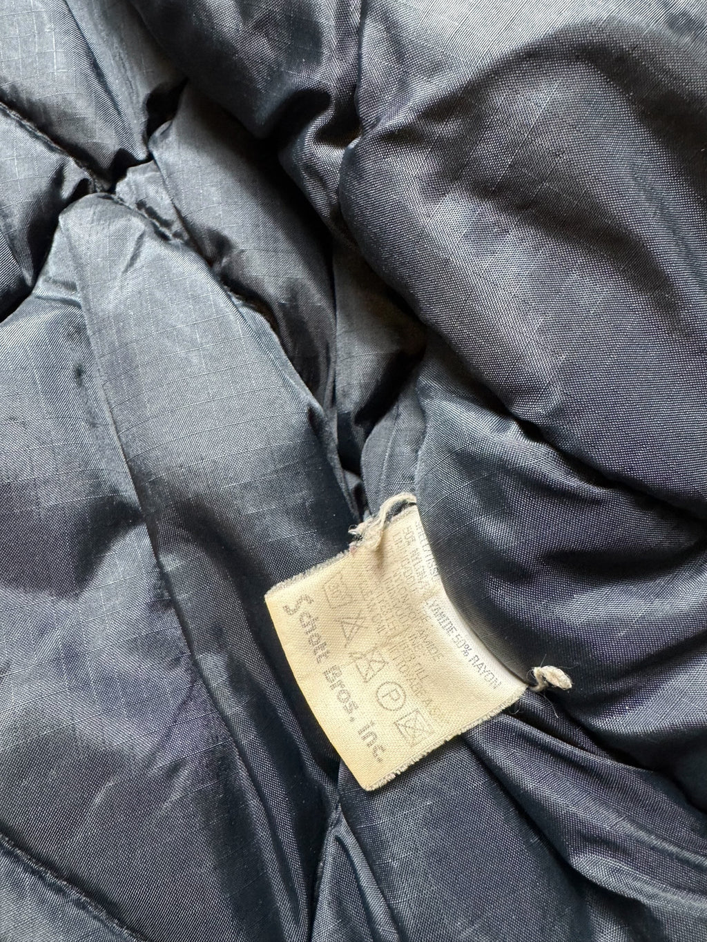 Jacket workwear fireman Schott Bros. NYC USA type 985-31 black 90’s vintage - L