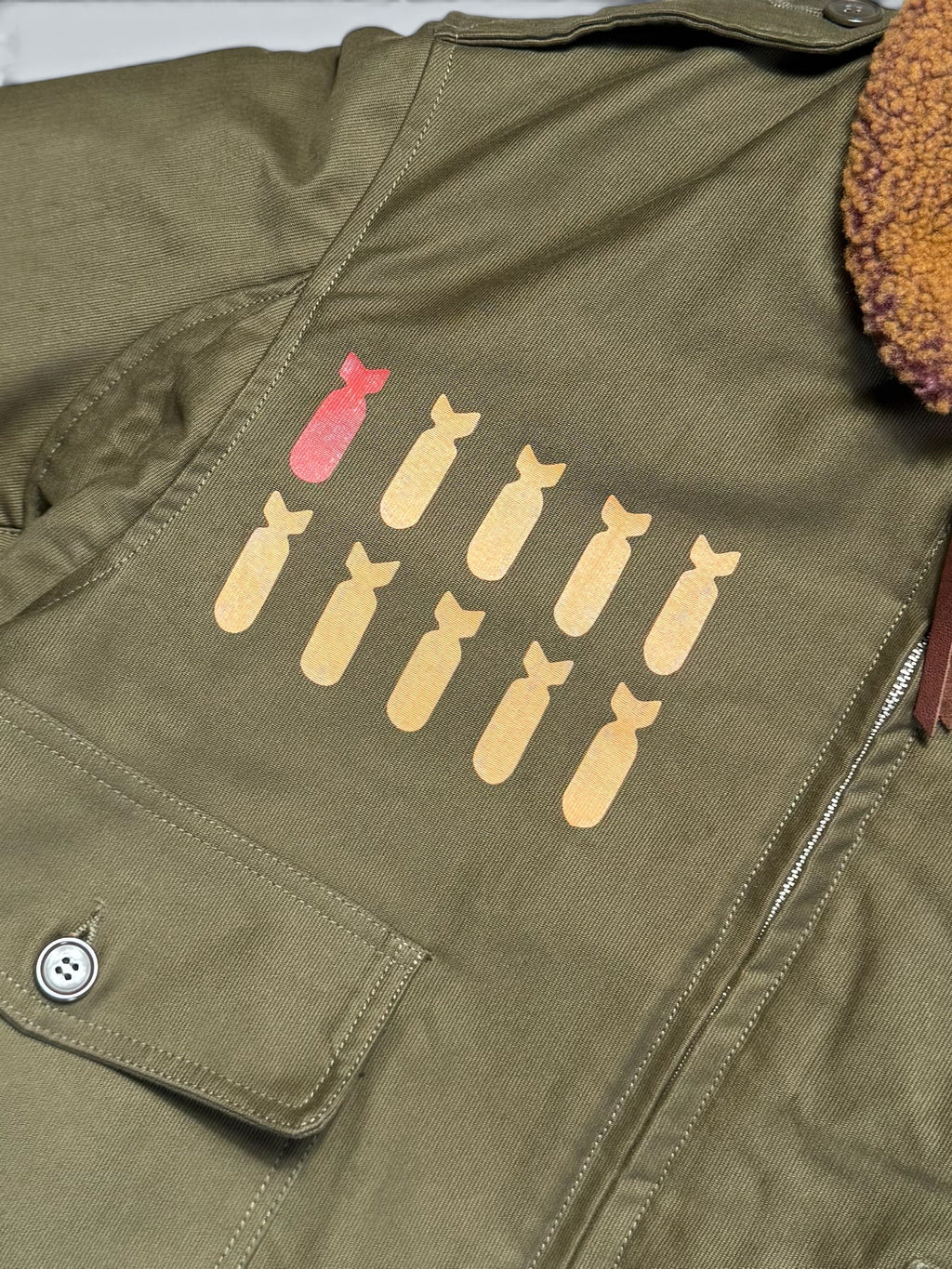 Jacket bomber flight coton B-10 Toys McCoy Japan usaf Phantom Bat-man Tmj2213 2022’s - 40 (M)