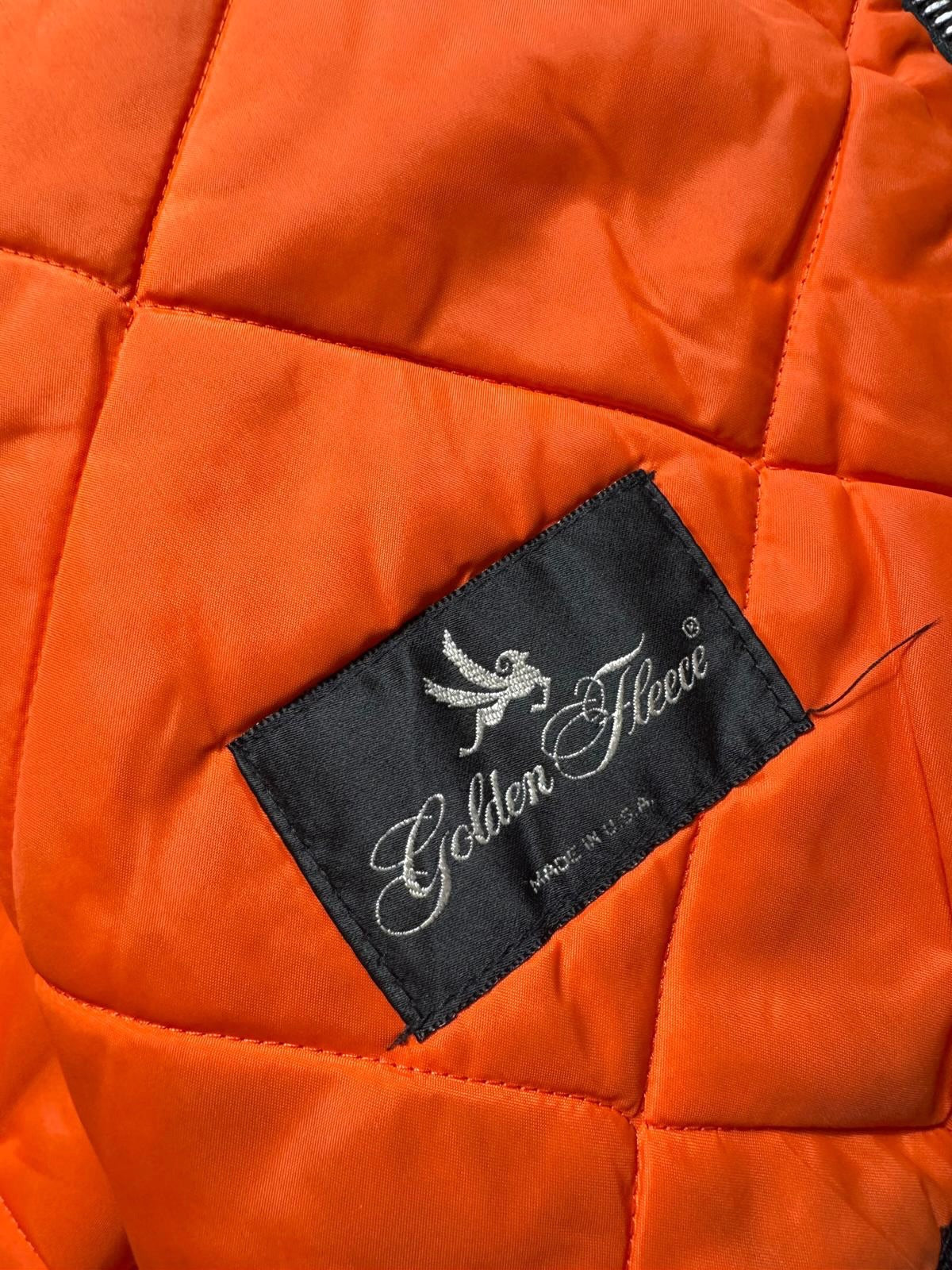 Jacket nylon parka fur bomber flight N-5A Golden Fleece black original 60's/70's - 40 (M)