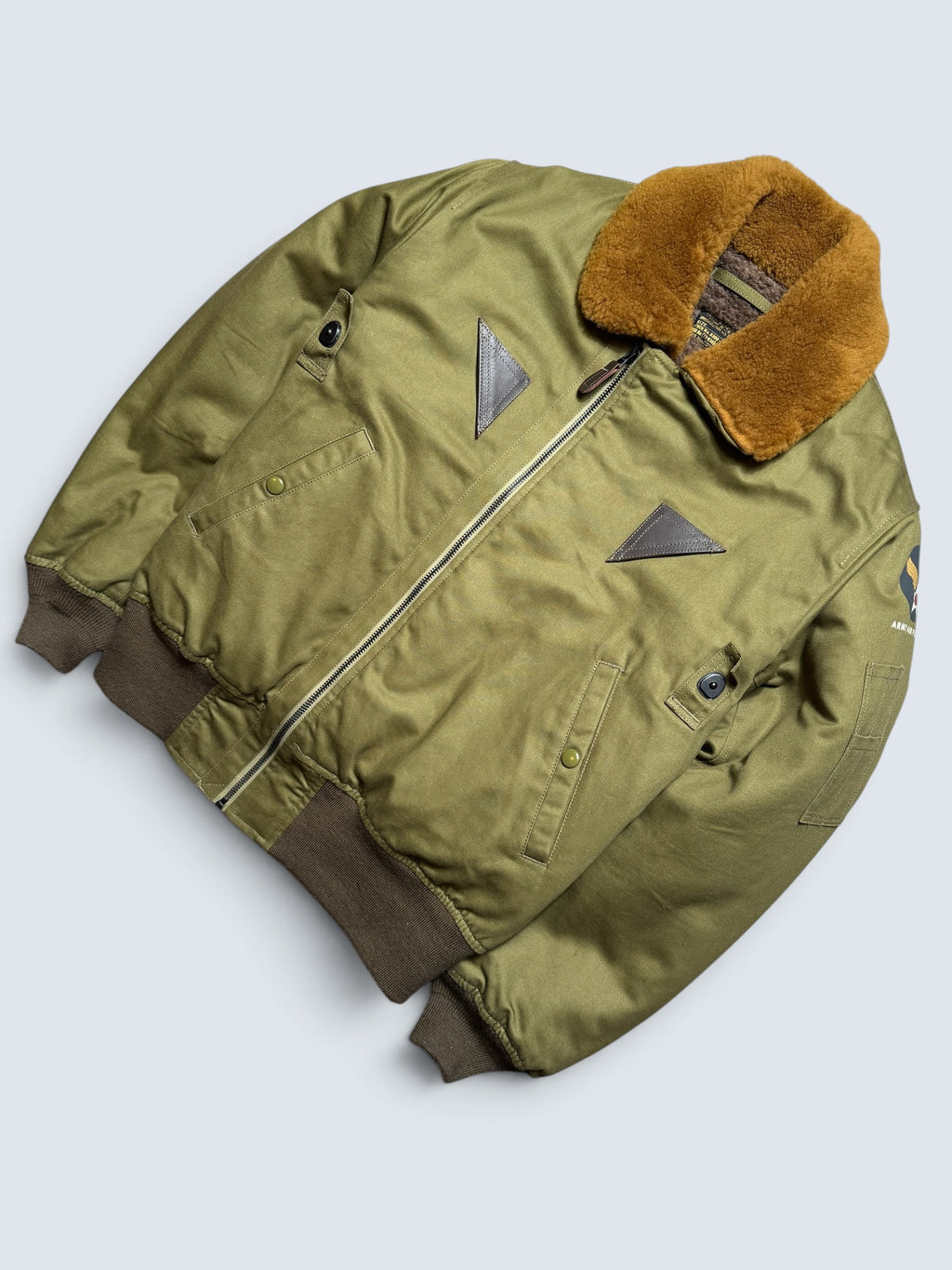 Jacket cotton Twill B-15A usaf Toys McCoy Japan olive green 2020’s - 38 (M)