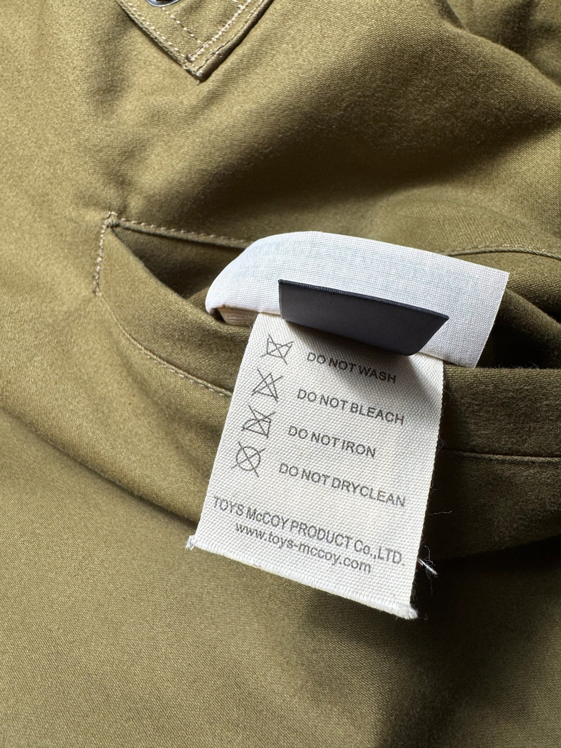 Jacket cotton Twill B-15A usaf Toys McCoy Japan olive green 2020’s - 38 (M)