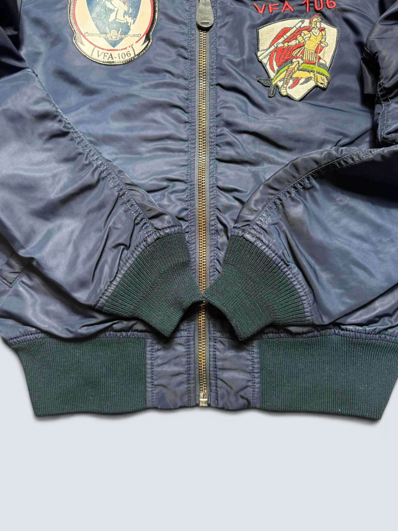 Jacket bomber flight ma-1 Avirex LTD vfa-106 gladiators full patch navy vintage 00’s - M