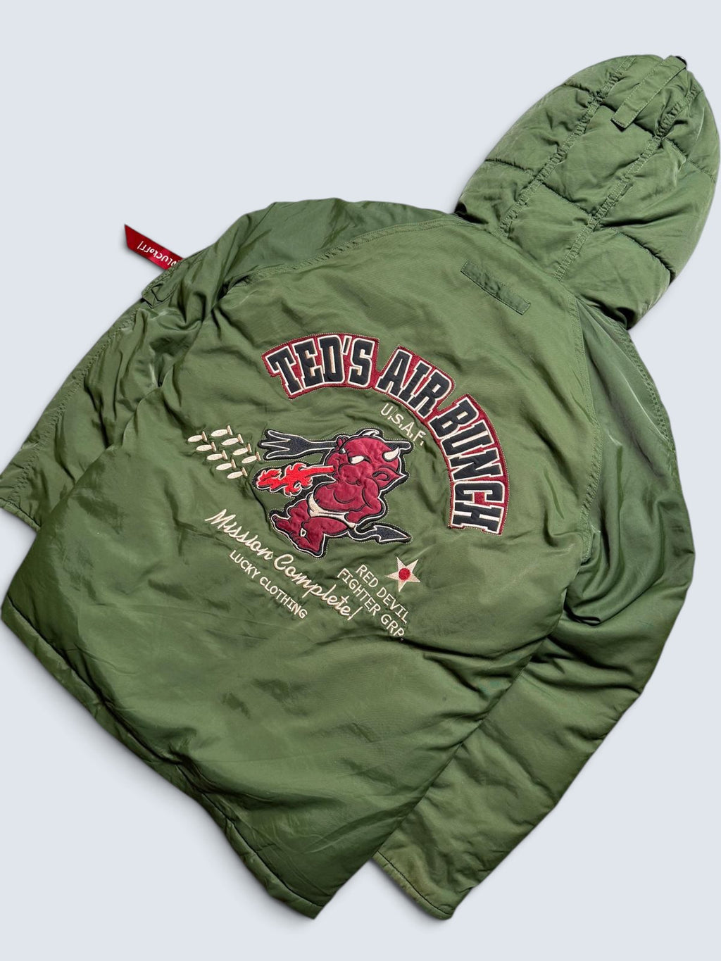 Jacket parka flight N-3b Tedman Company Devil made in Japan vintage 00’s - S/M