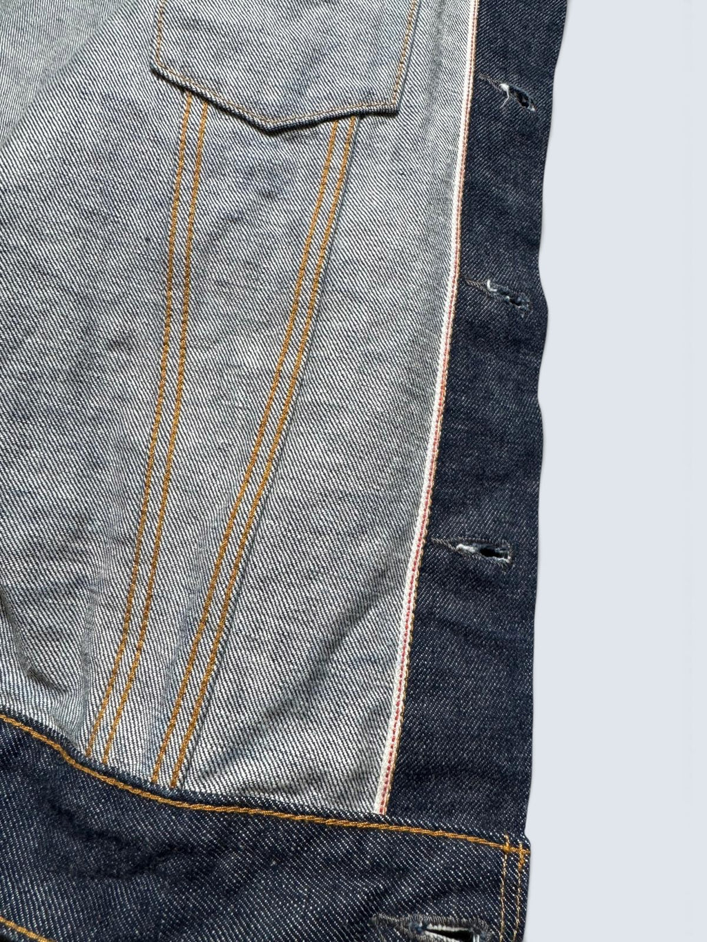 Jacket denim selvedge The Real McCoy’s Type III Lot 004J Japan marine 2010’s - 36 (S)
