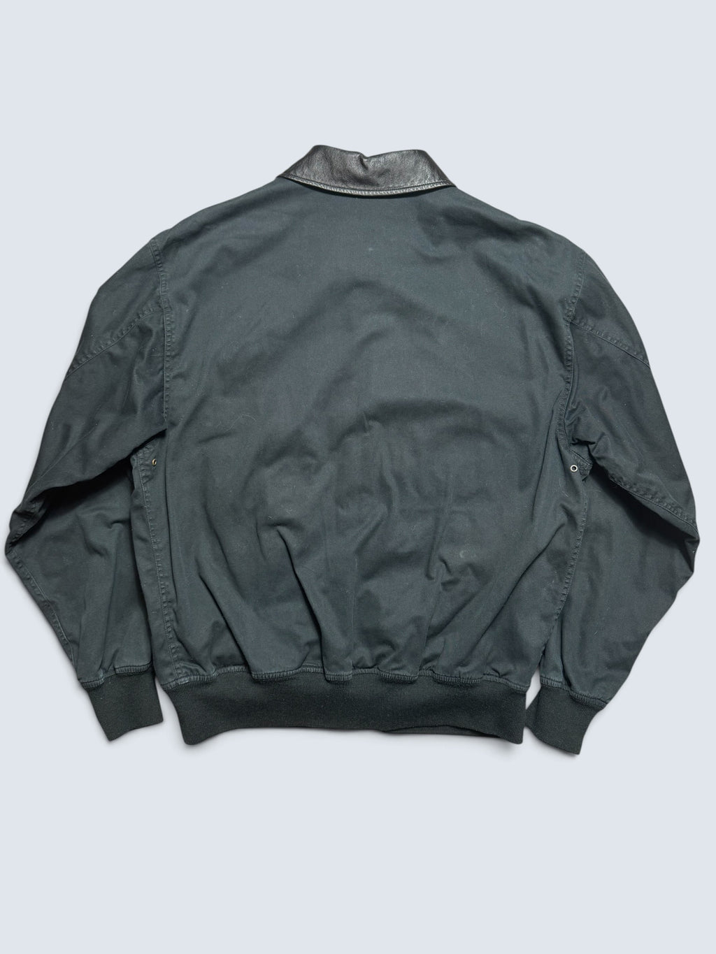 Jacket flight A-2 Cotton Twill Cockpit usa usaf black navy 00’s - XL