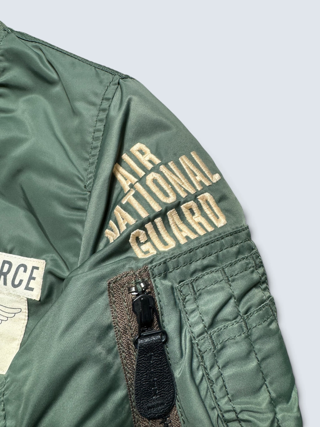 Jacket nylon bomber flight Ma-1 Avirex LTD Japan exclusive NYANG 352 AF79 00's - S
