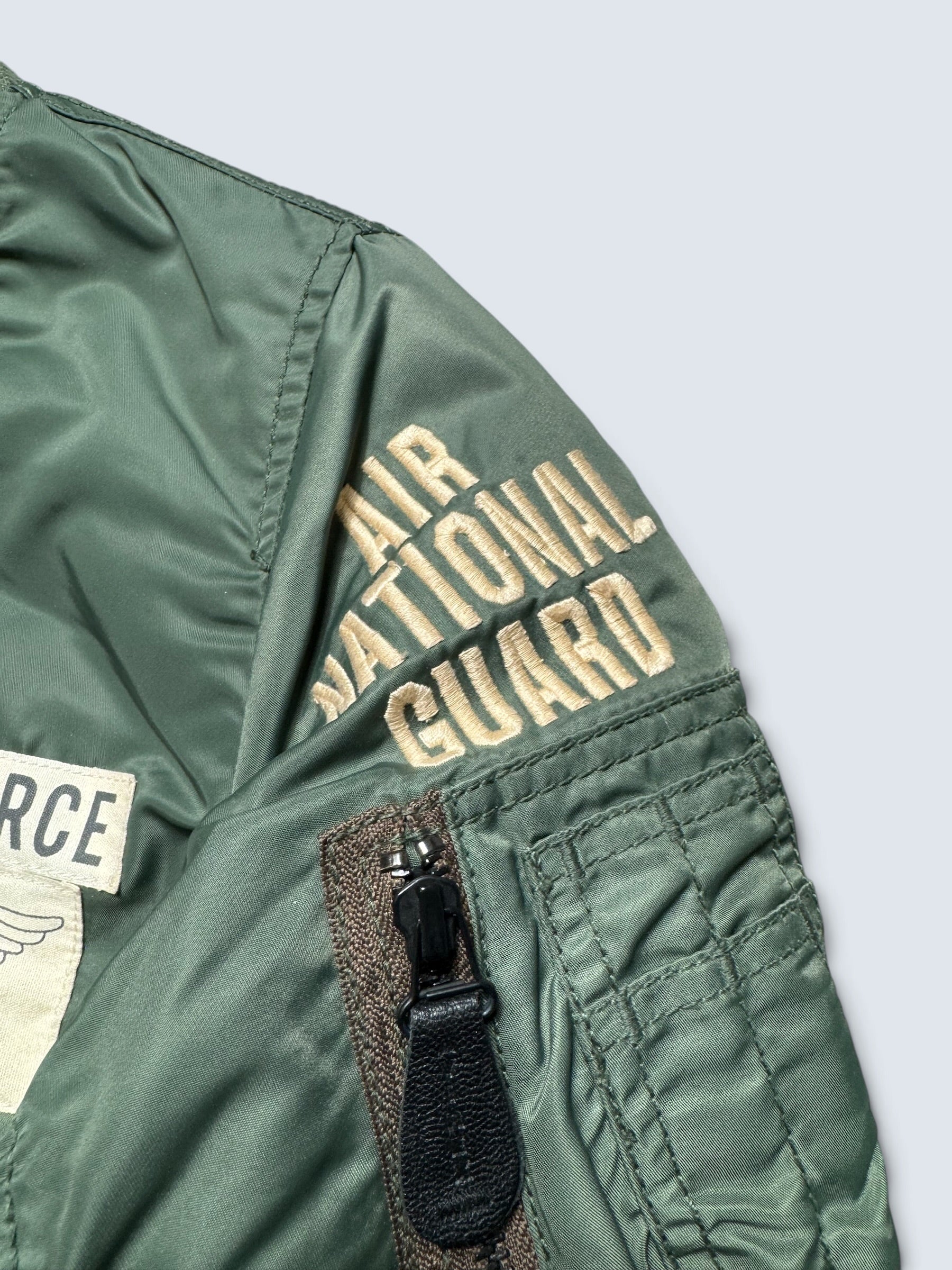 Jacket nylon bomber flight Ma-1 Avirex LTD Japan exclusive NYANG 352 AF79 00's - S