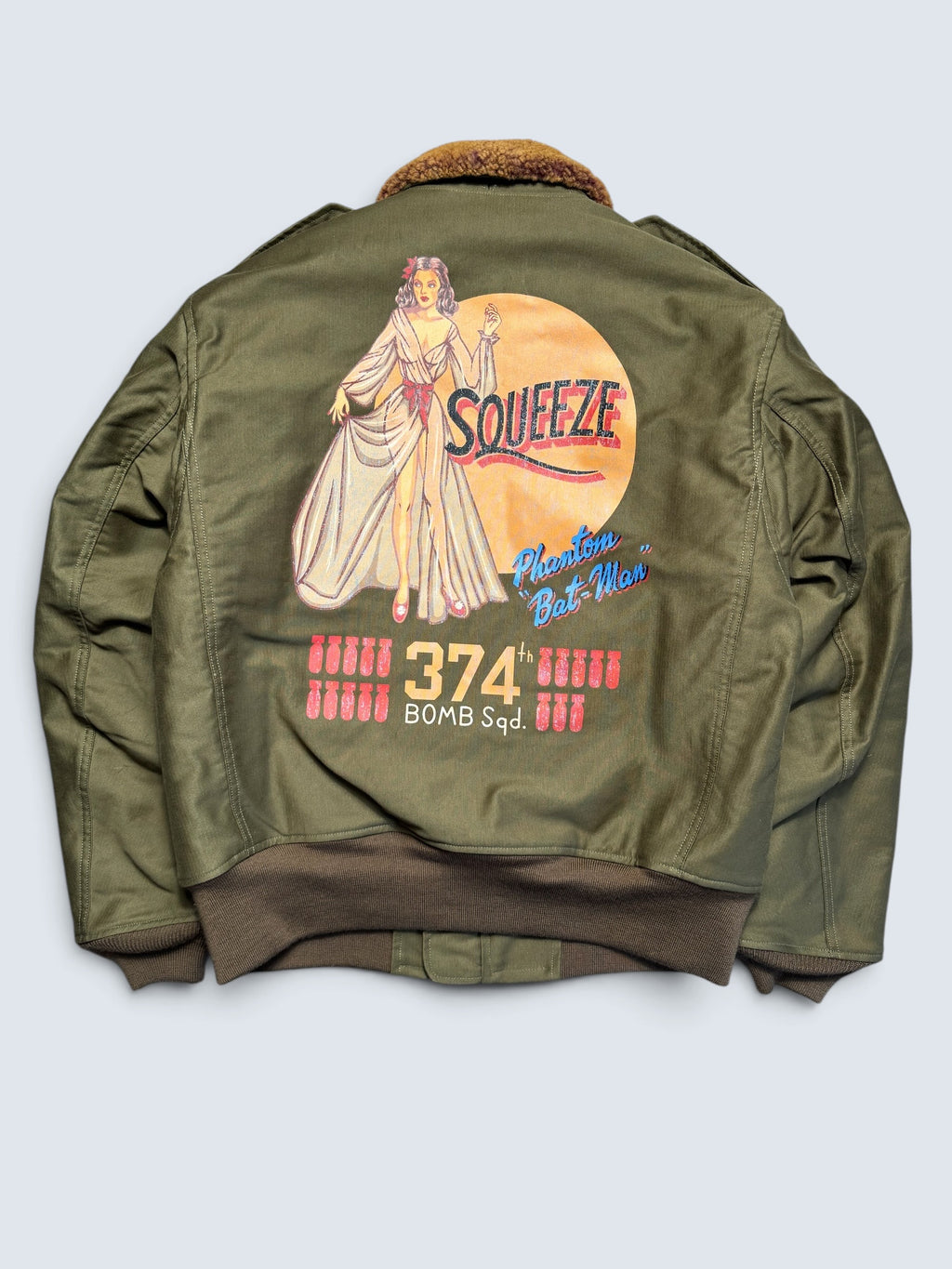 Jacket bomber flight coton B-10 Toys McCoy Japan usaf Phantom Bat-man Tmj2213 2022’s - 42 (L)