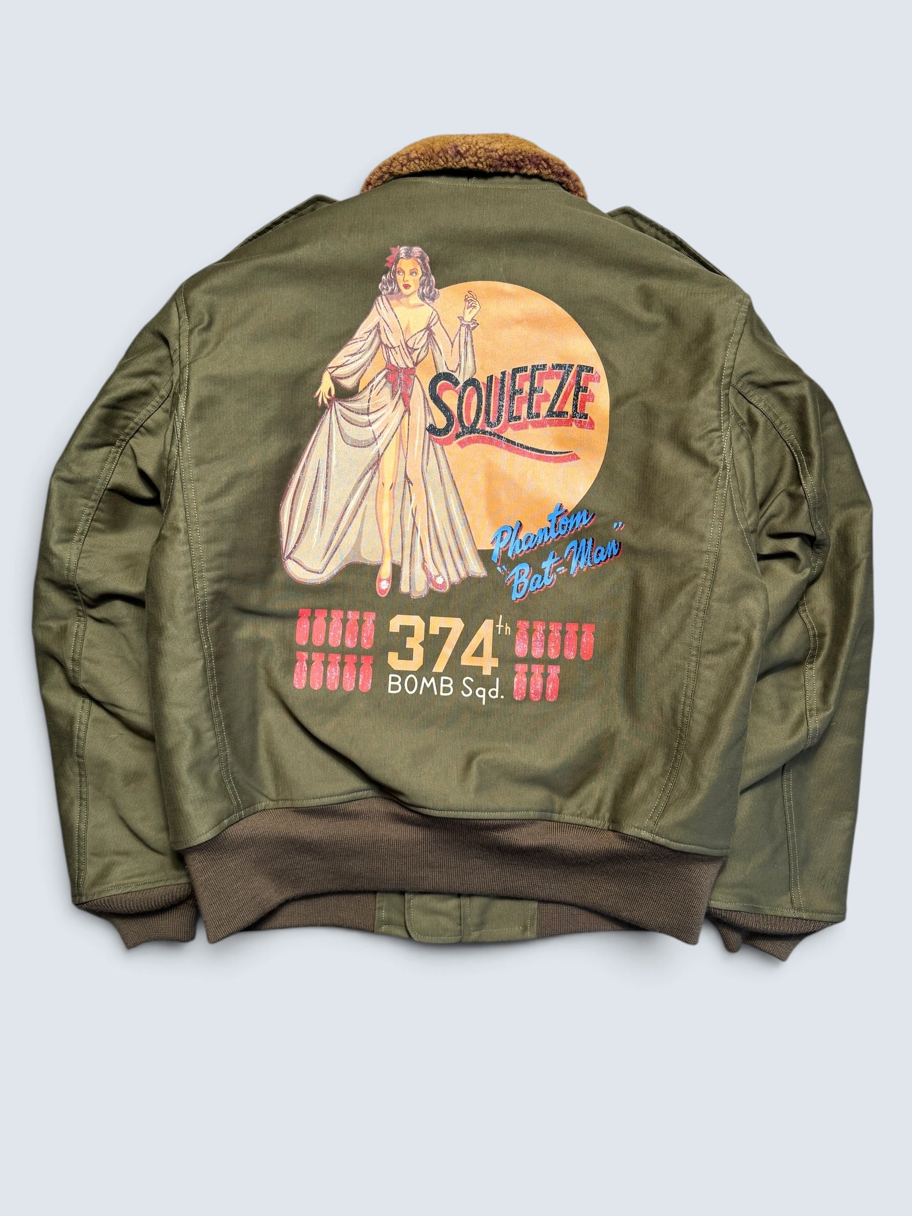 Jacket bomber flight coton B-10 Toys McCoy Japan usaf Phantom Bat-man Tmj2213 2022’s - 42 (L)