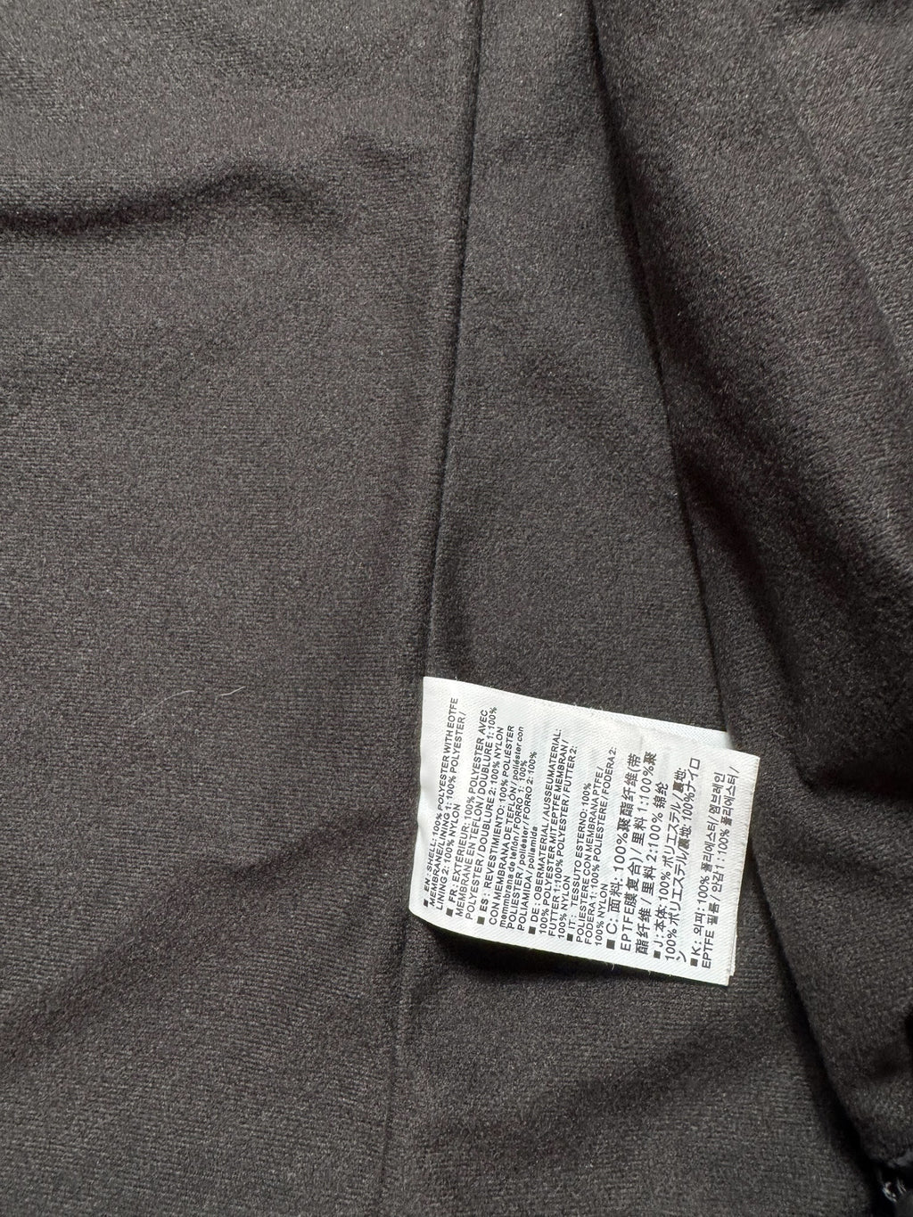 Jacket imperméable Goretex Arc’teryx Solano Hoody marine - L